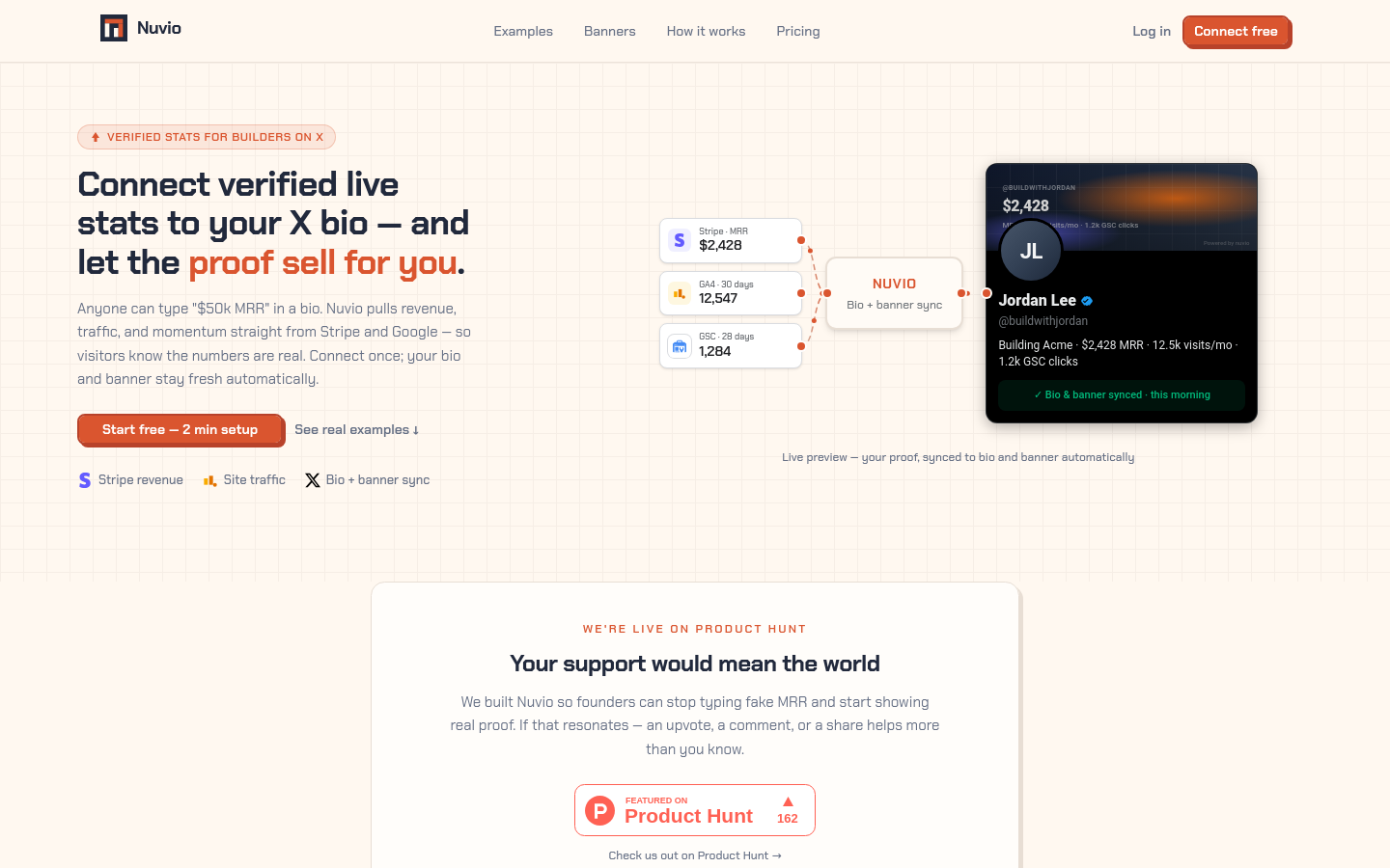 Captured Homepage / Lander