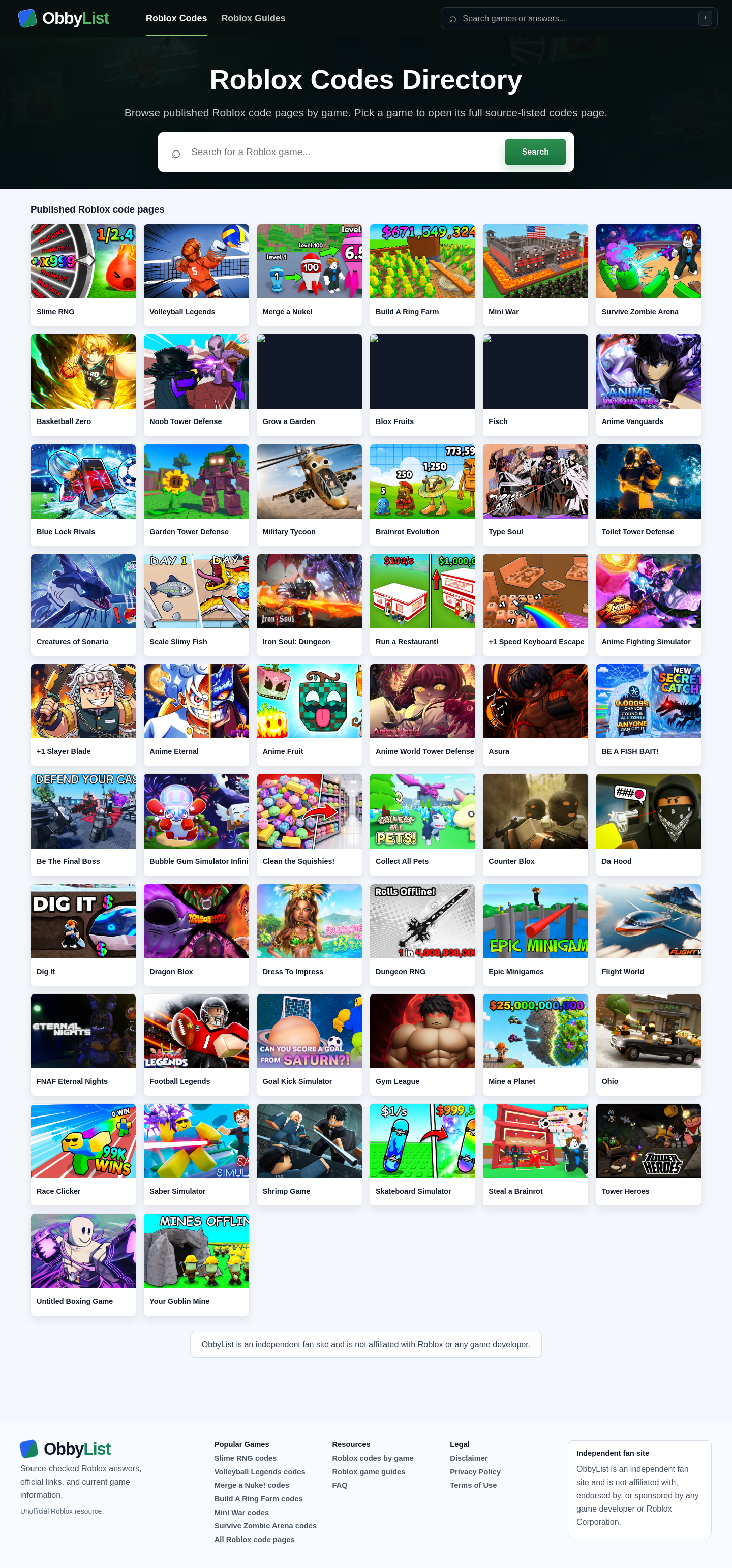 obbylist.com — 