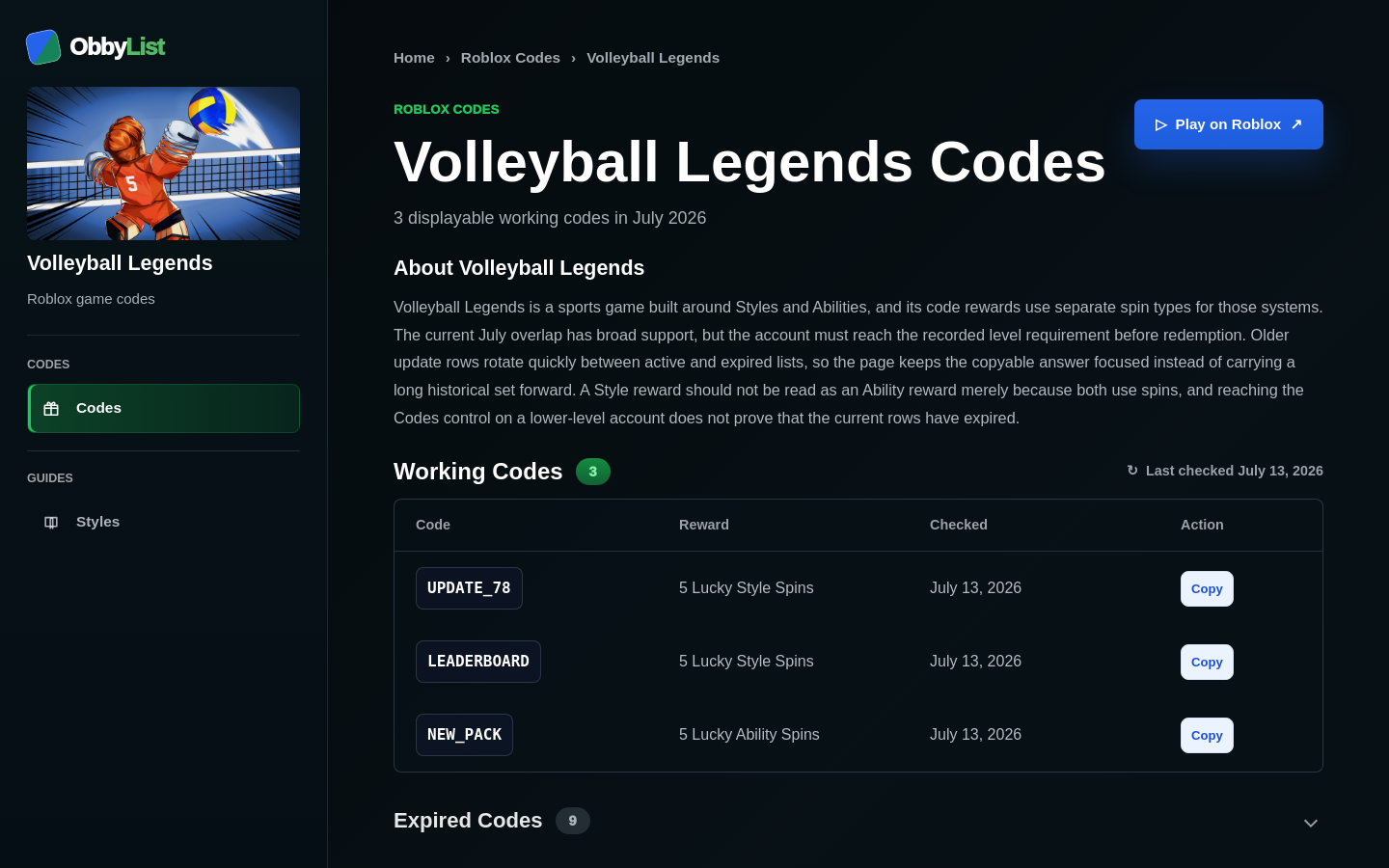 Codes