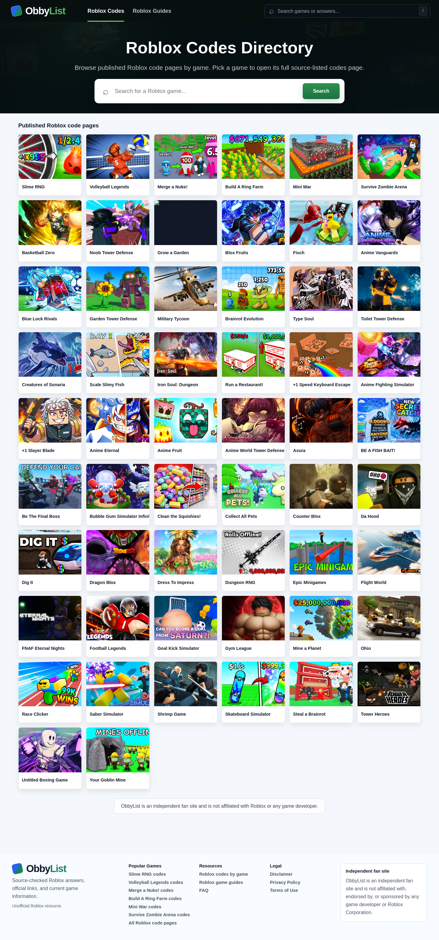 obbylist.com — 