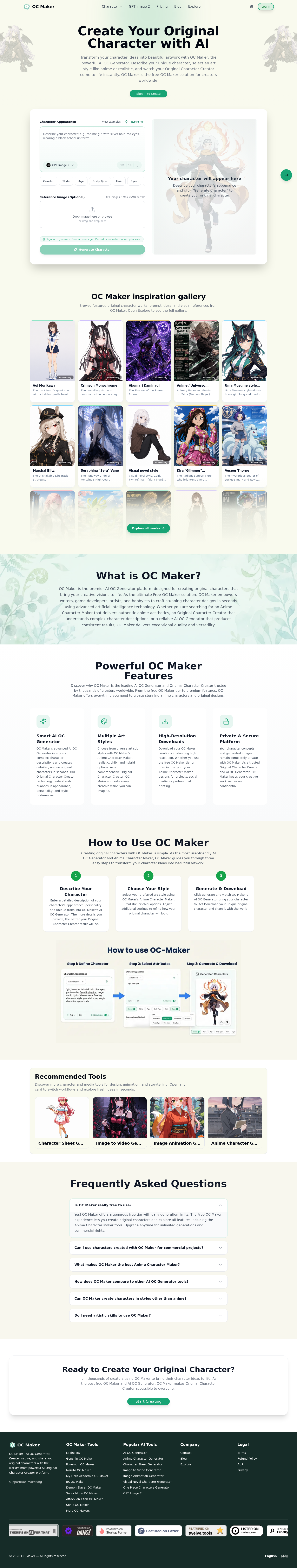 oc-maker.org — The Objection-Handler
