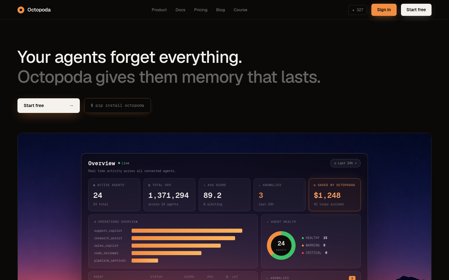Captured Homepage / Lander