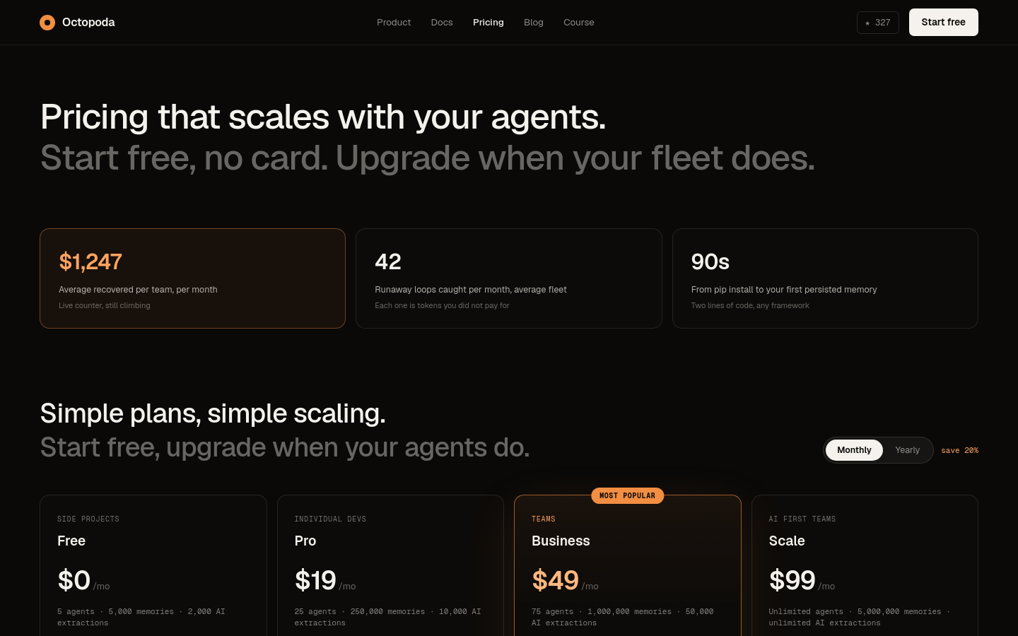 Pricing