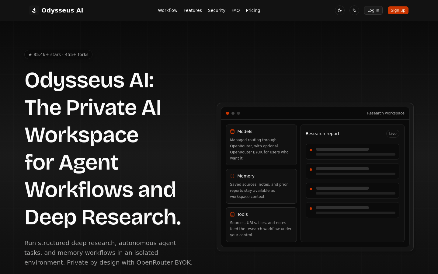 Captured Homepage / Lander