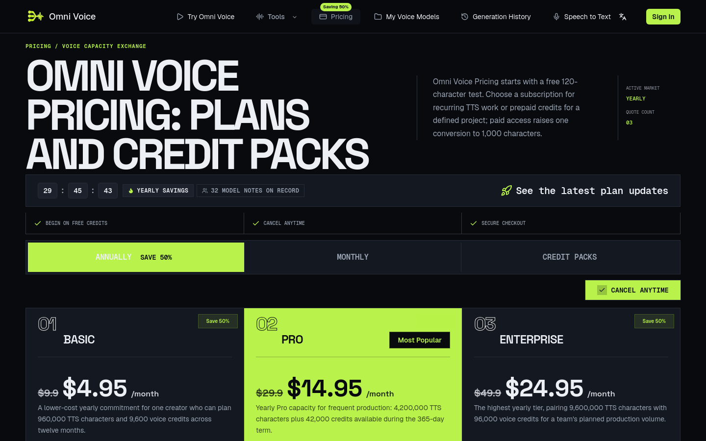 Pricing