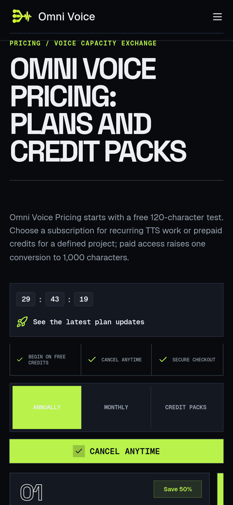 Pricing