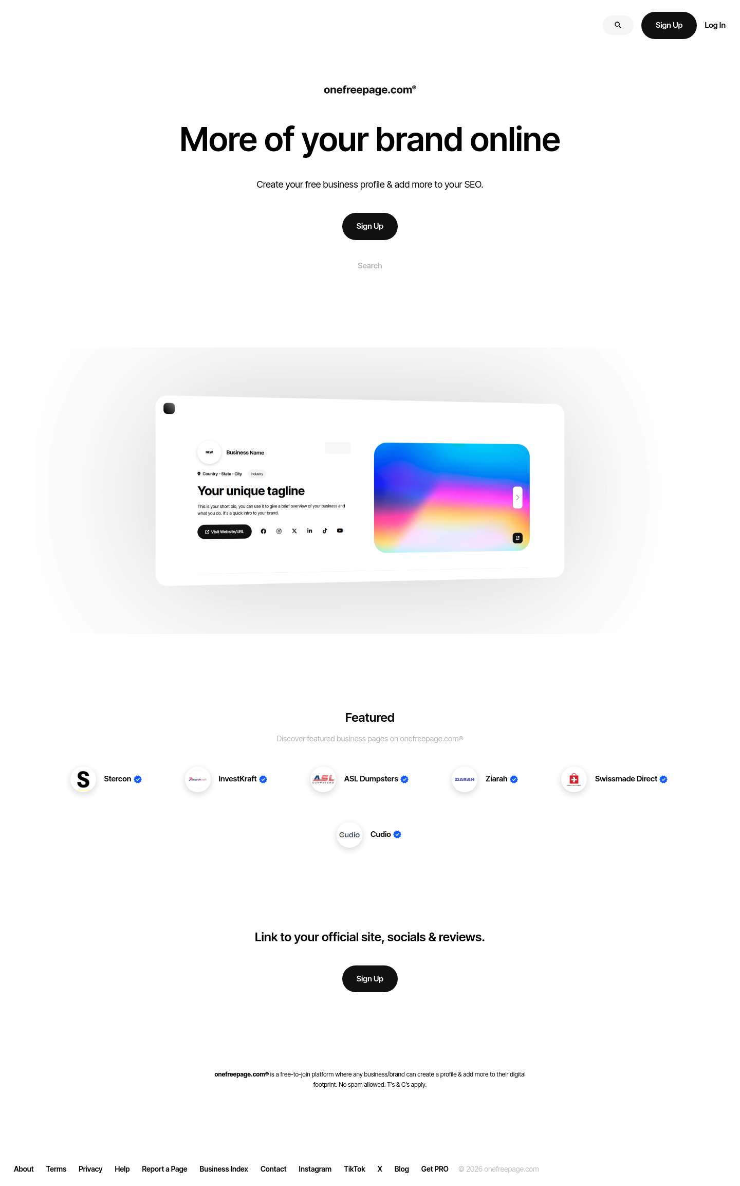 onefreepage.com — 