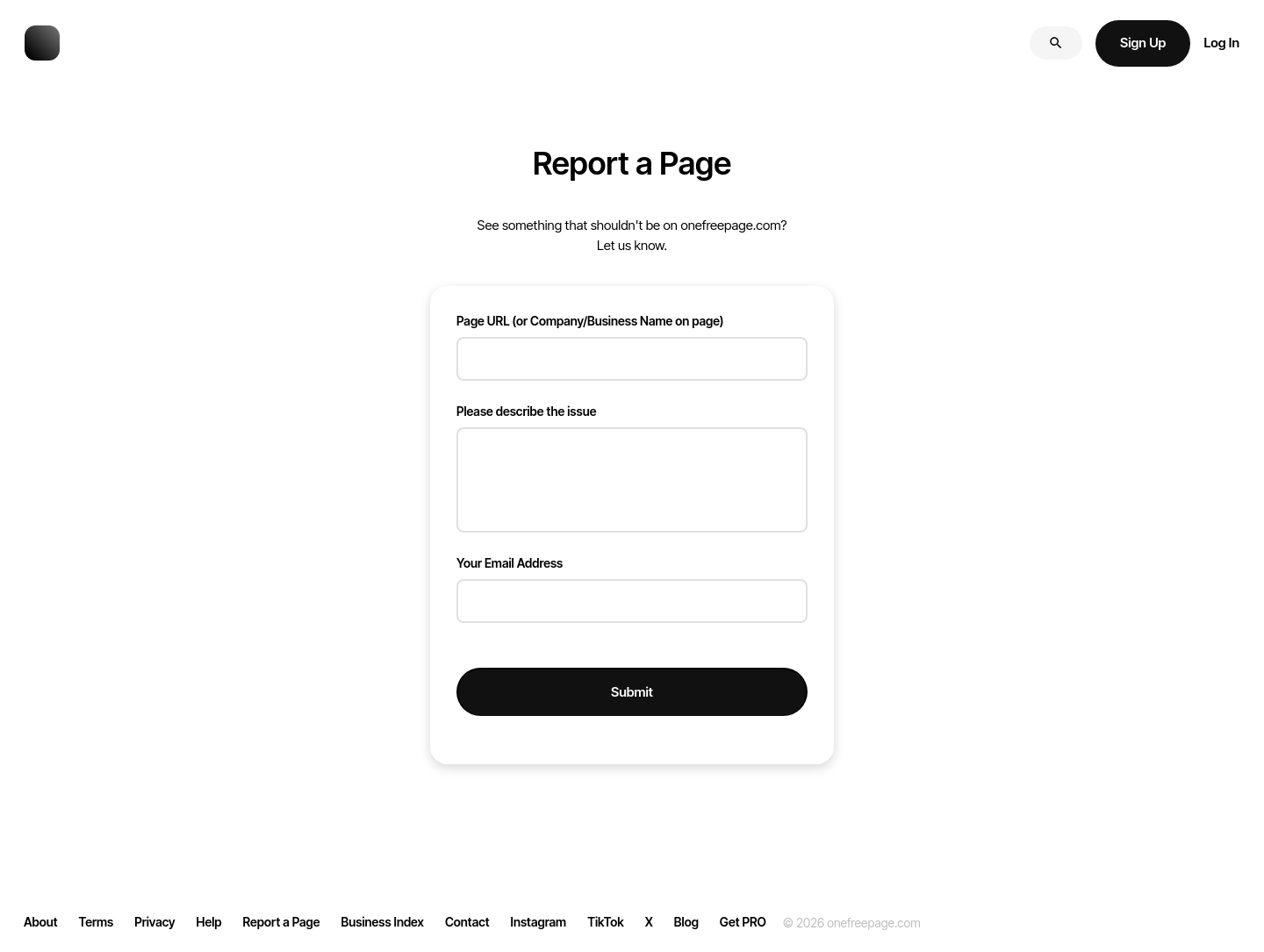 onefreepage.com —