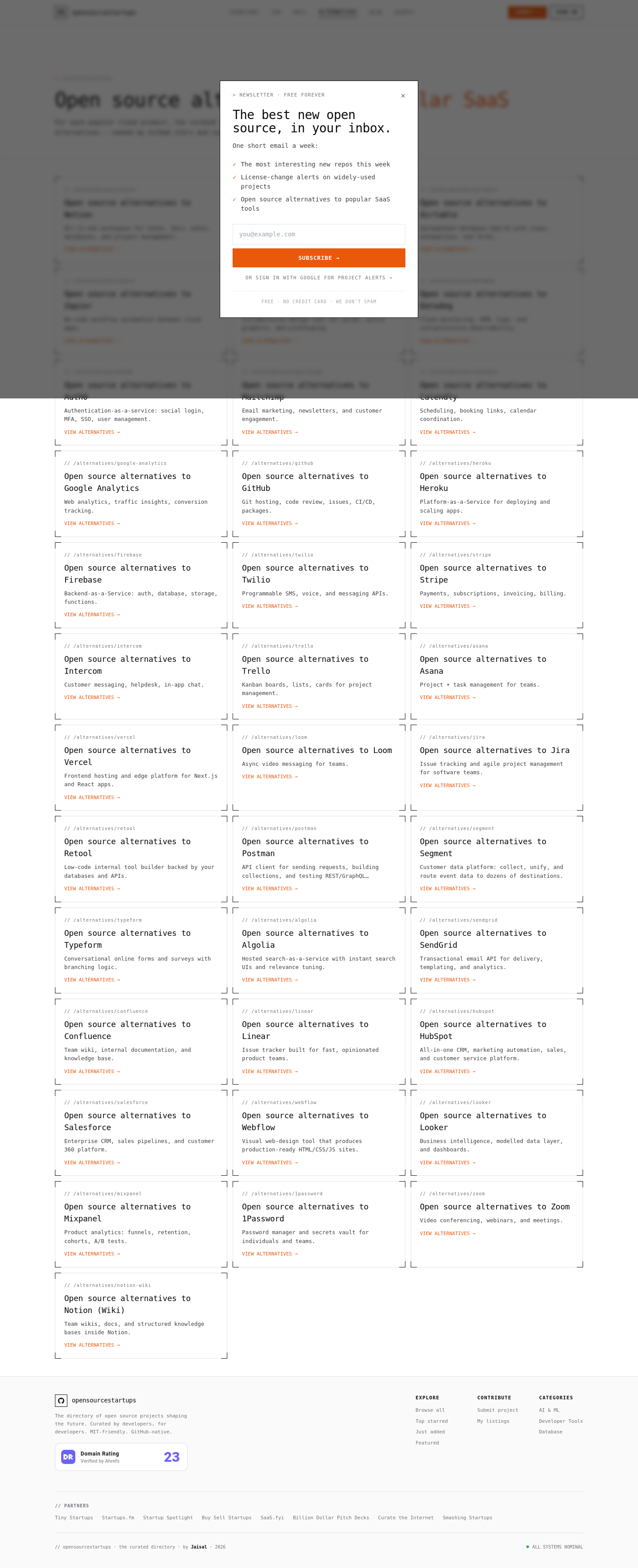 opensourcestartups.com — 
