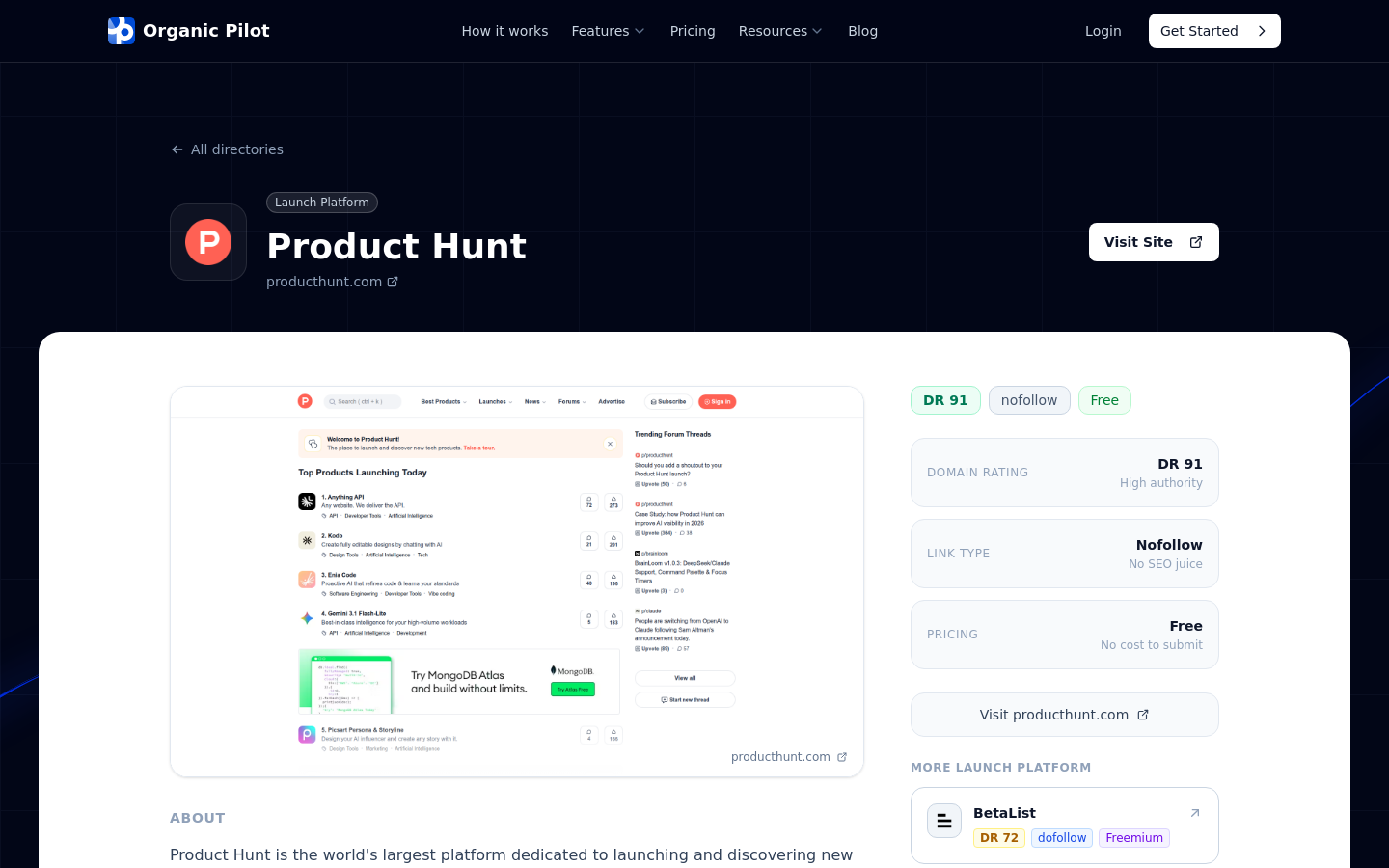 Launch Directories