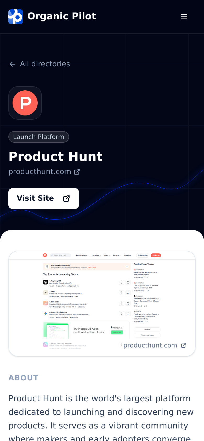 Launch Directories