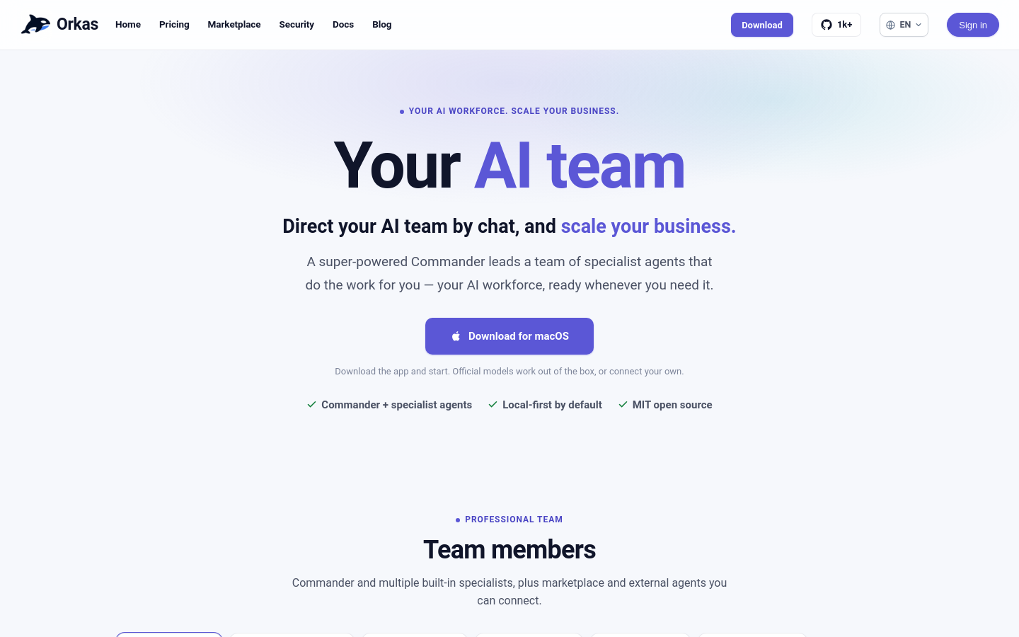 Captured Homepage / Lander