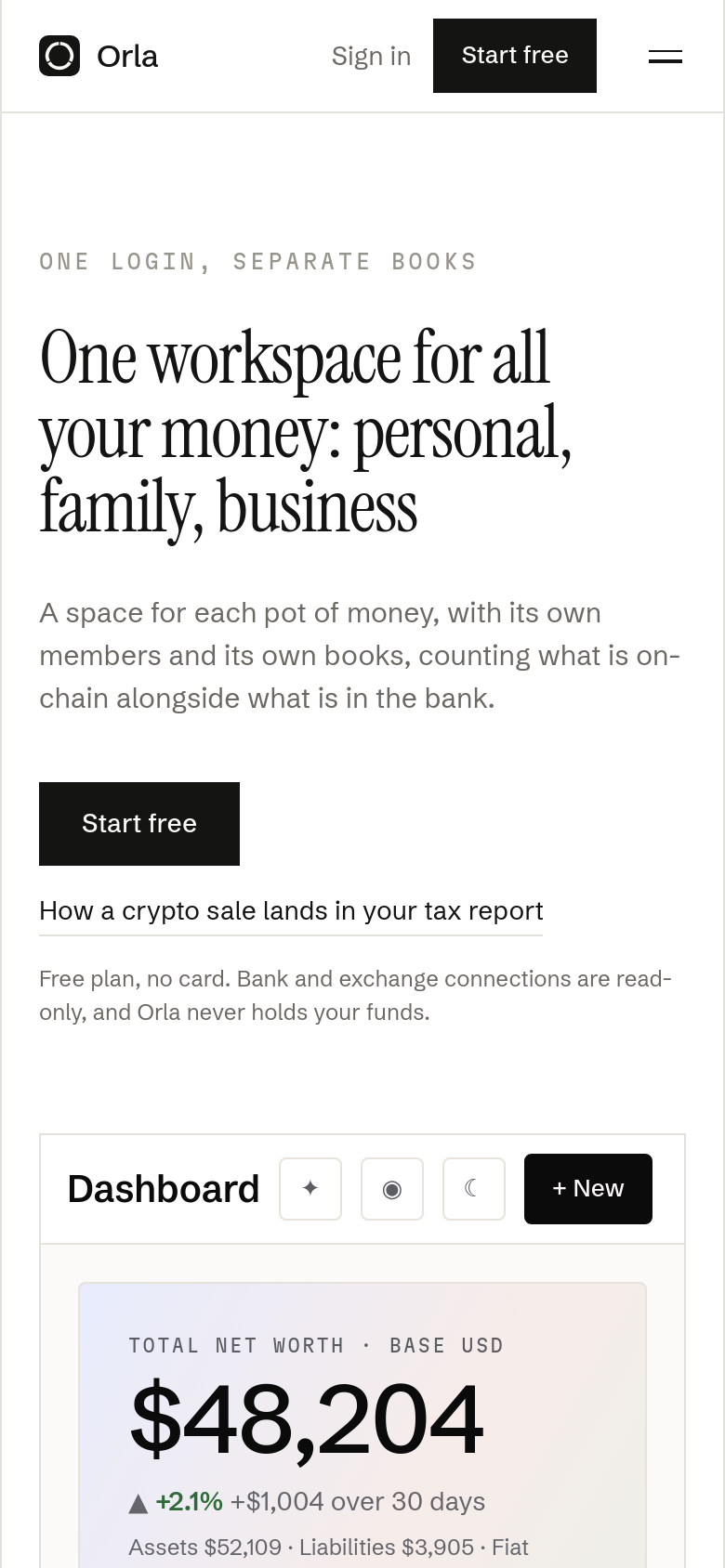 Homepage / Lander