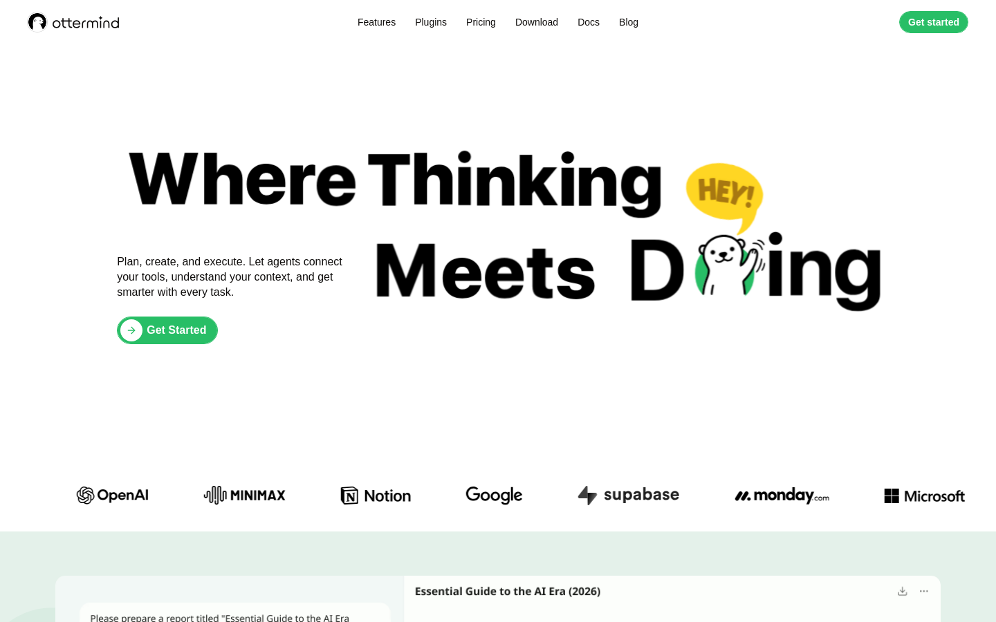 Captured Homepage / Lander