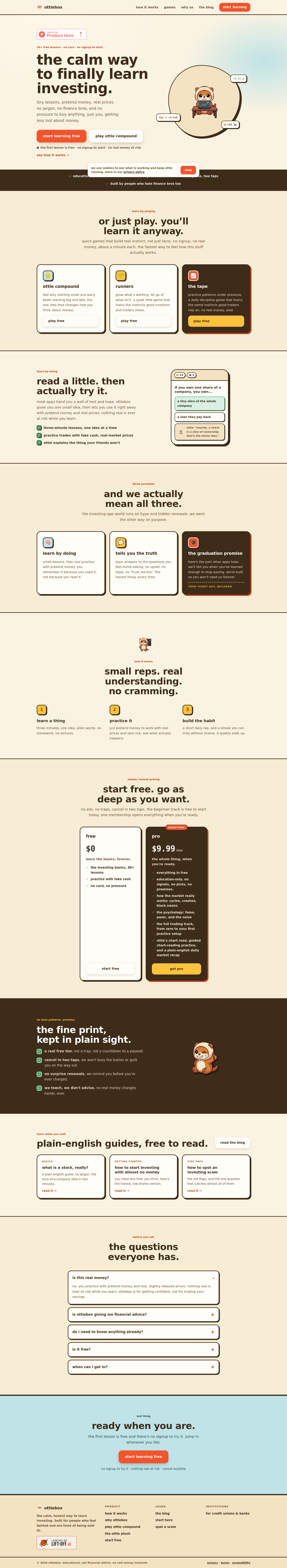 ottiebox.com — The Pricing Page