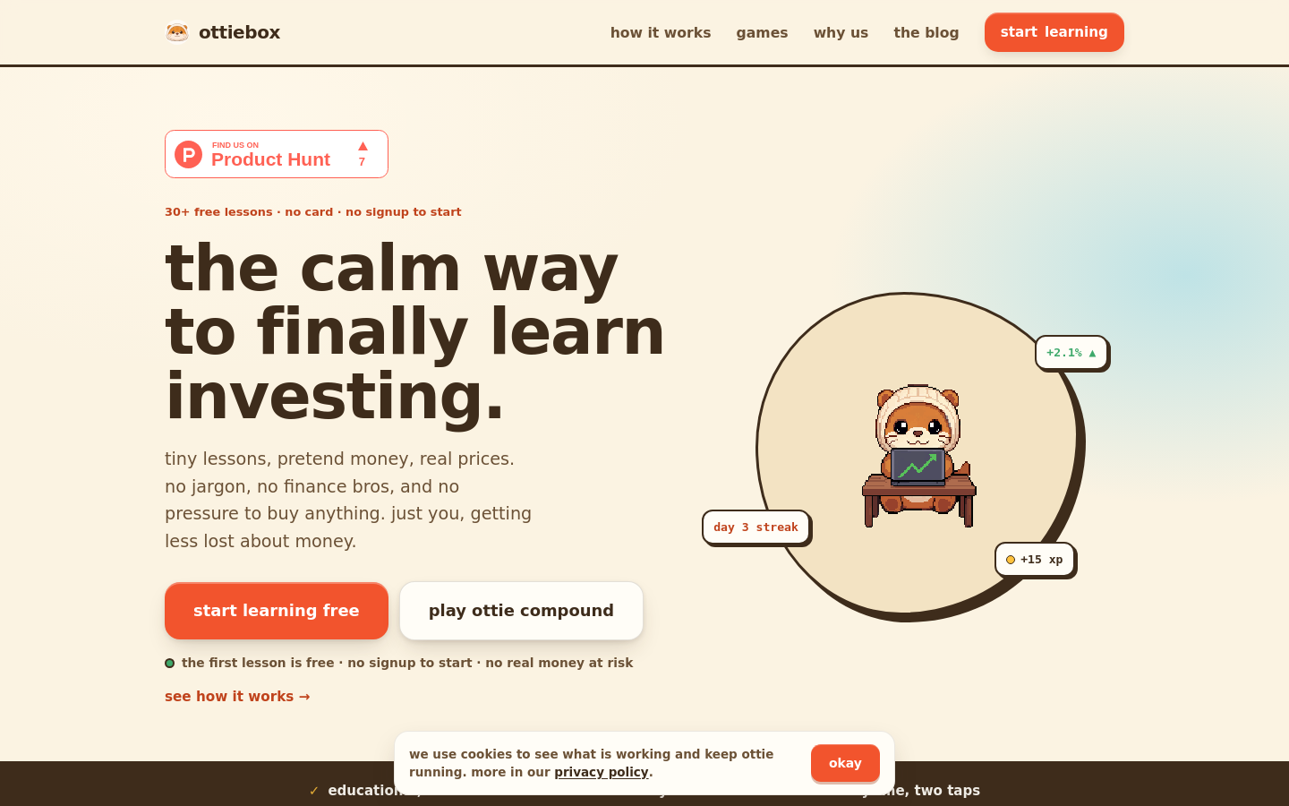 Captured Homepage / Lander