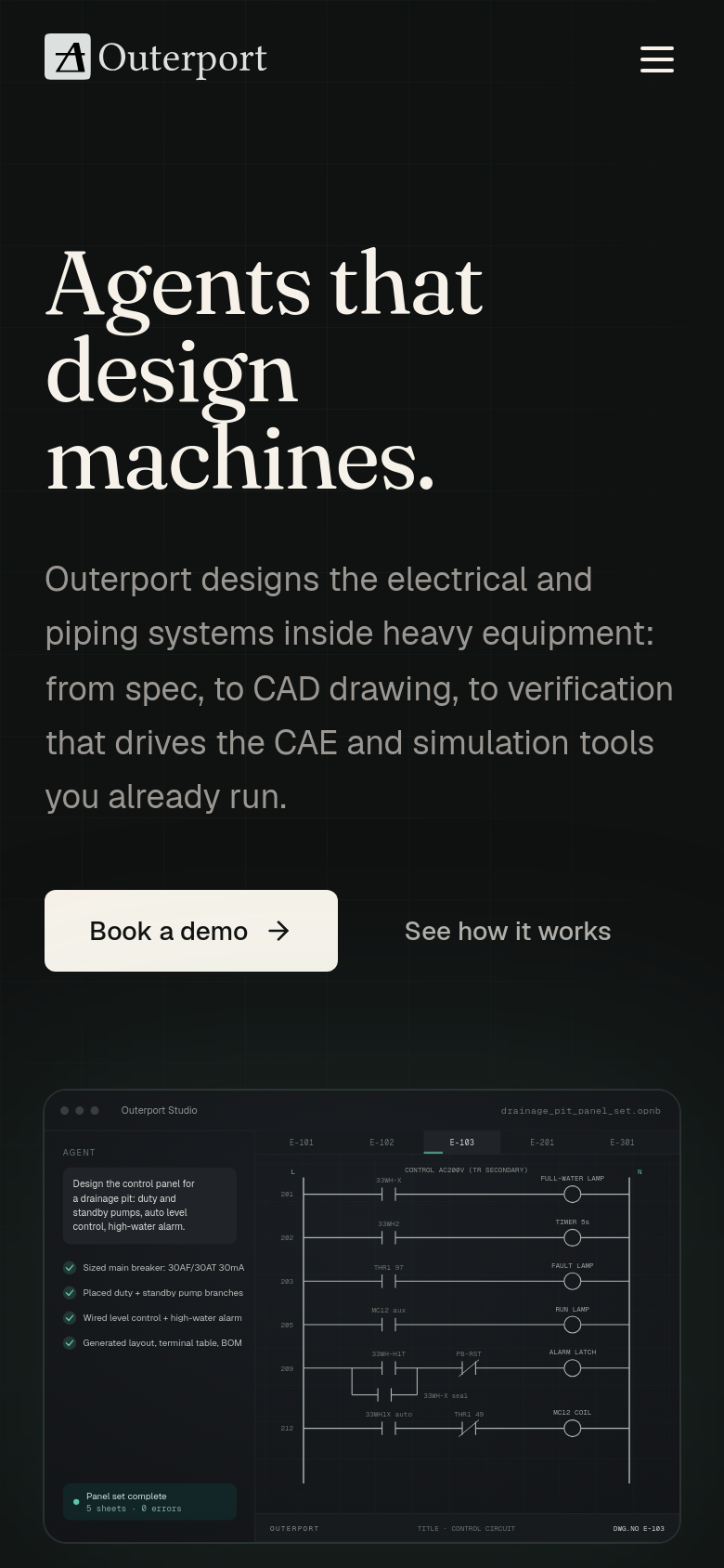 Homepage / Lander