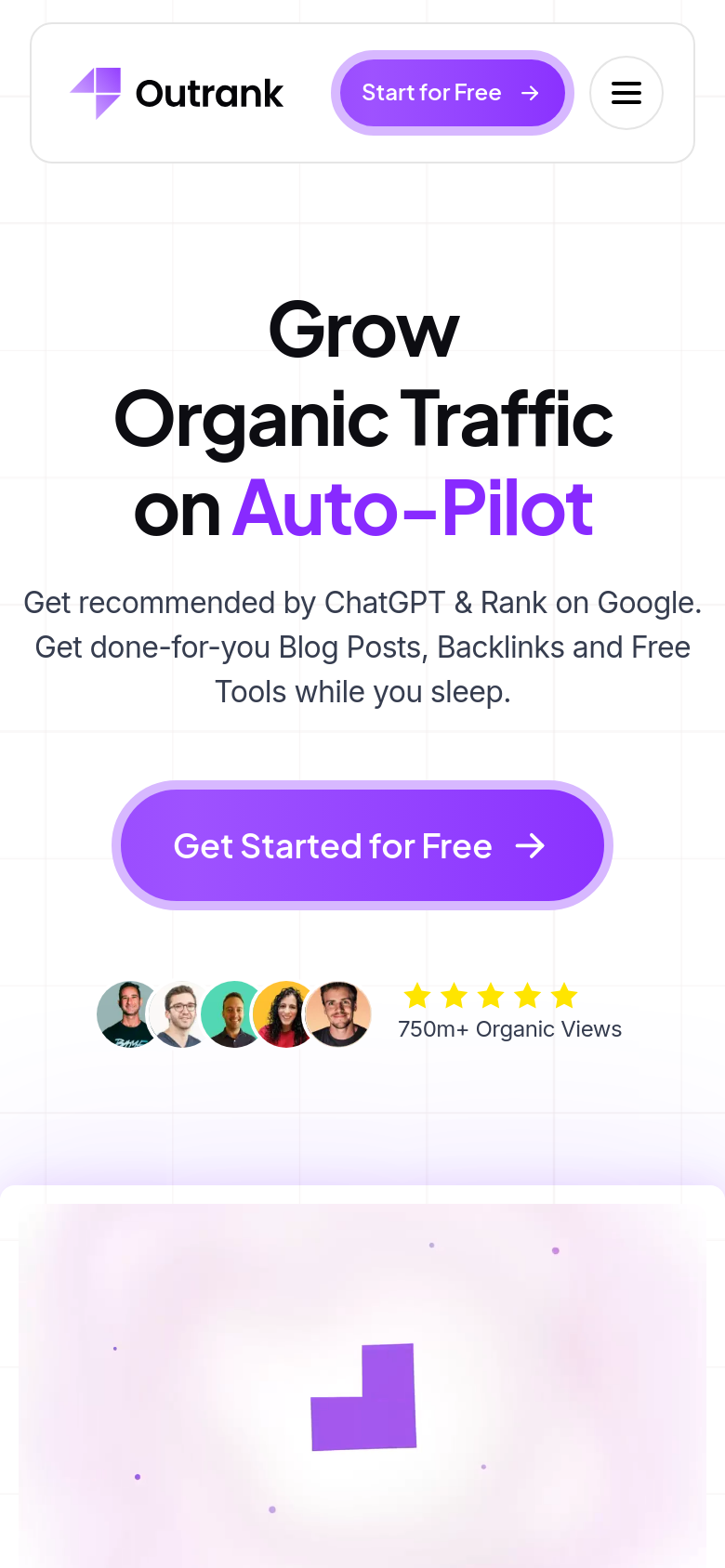 Homepage / Lander