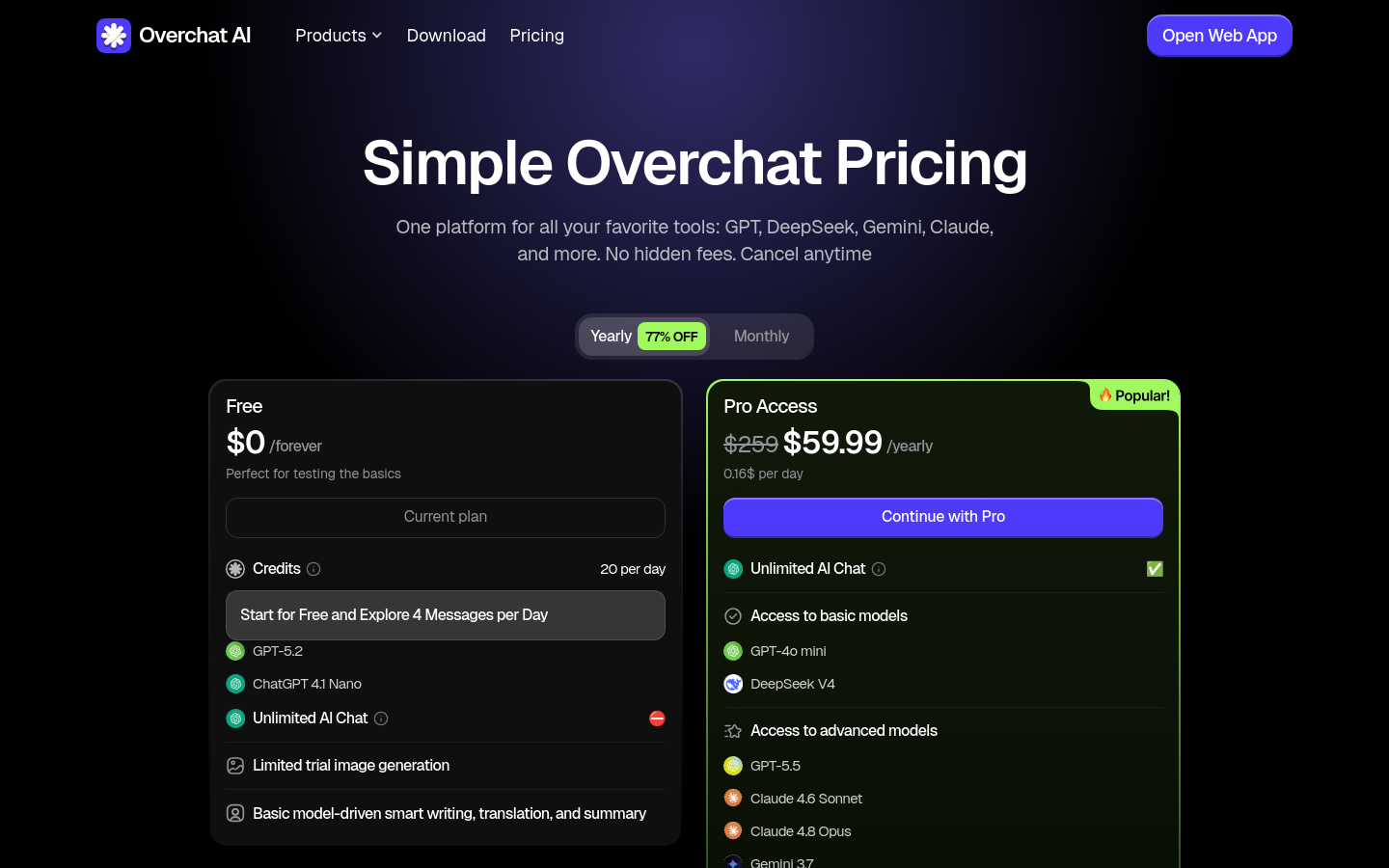 Pricing