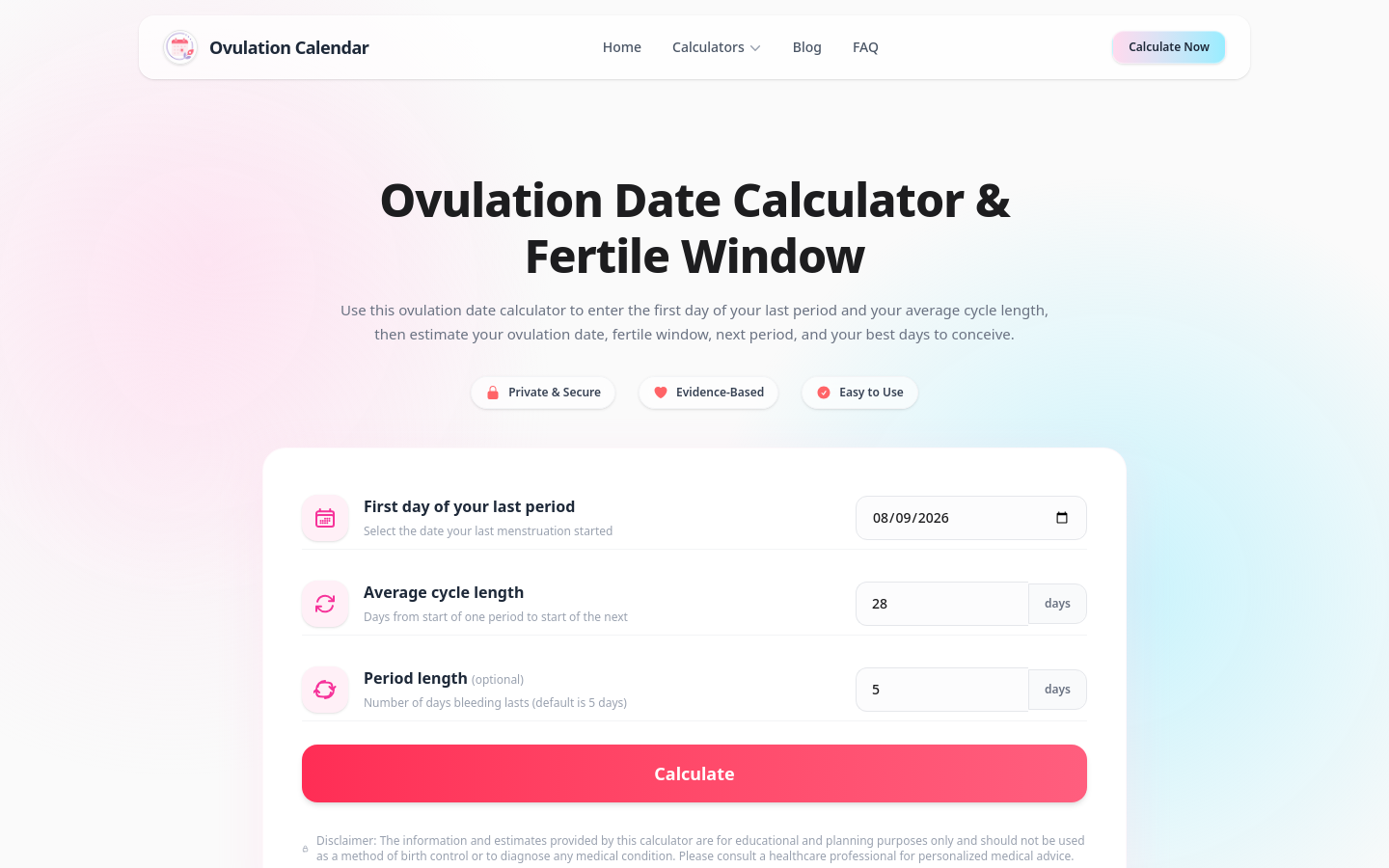 Captured Homepage / Lander