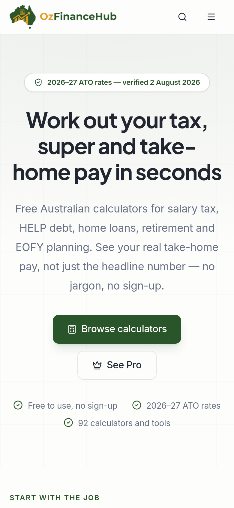 Homepage / Lander