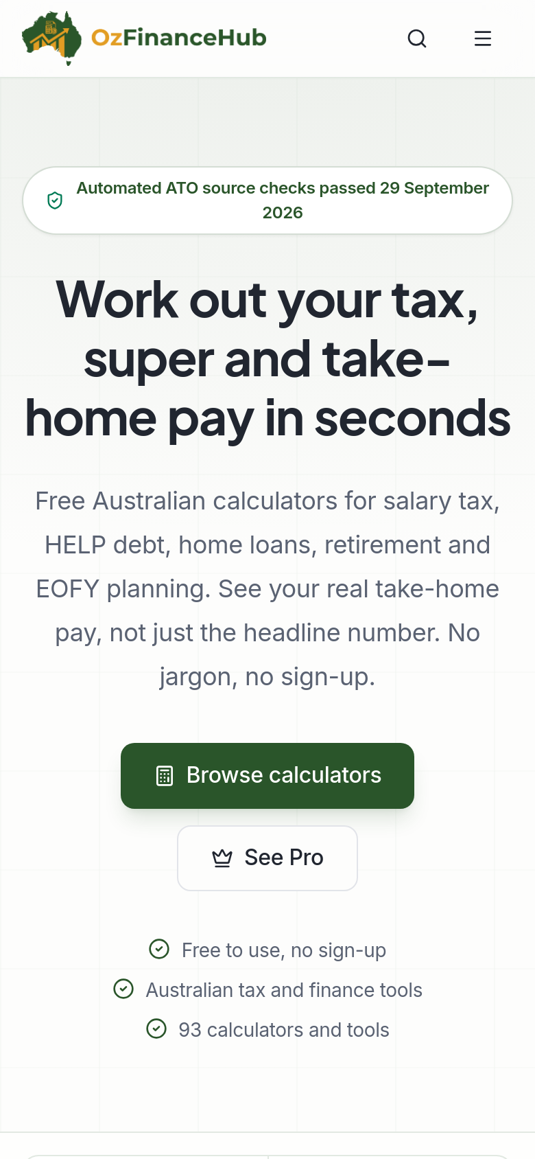 Homepage / Lander