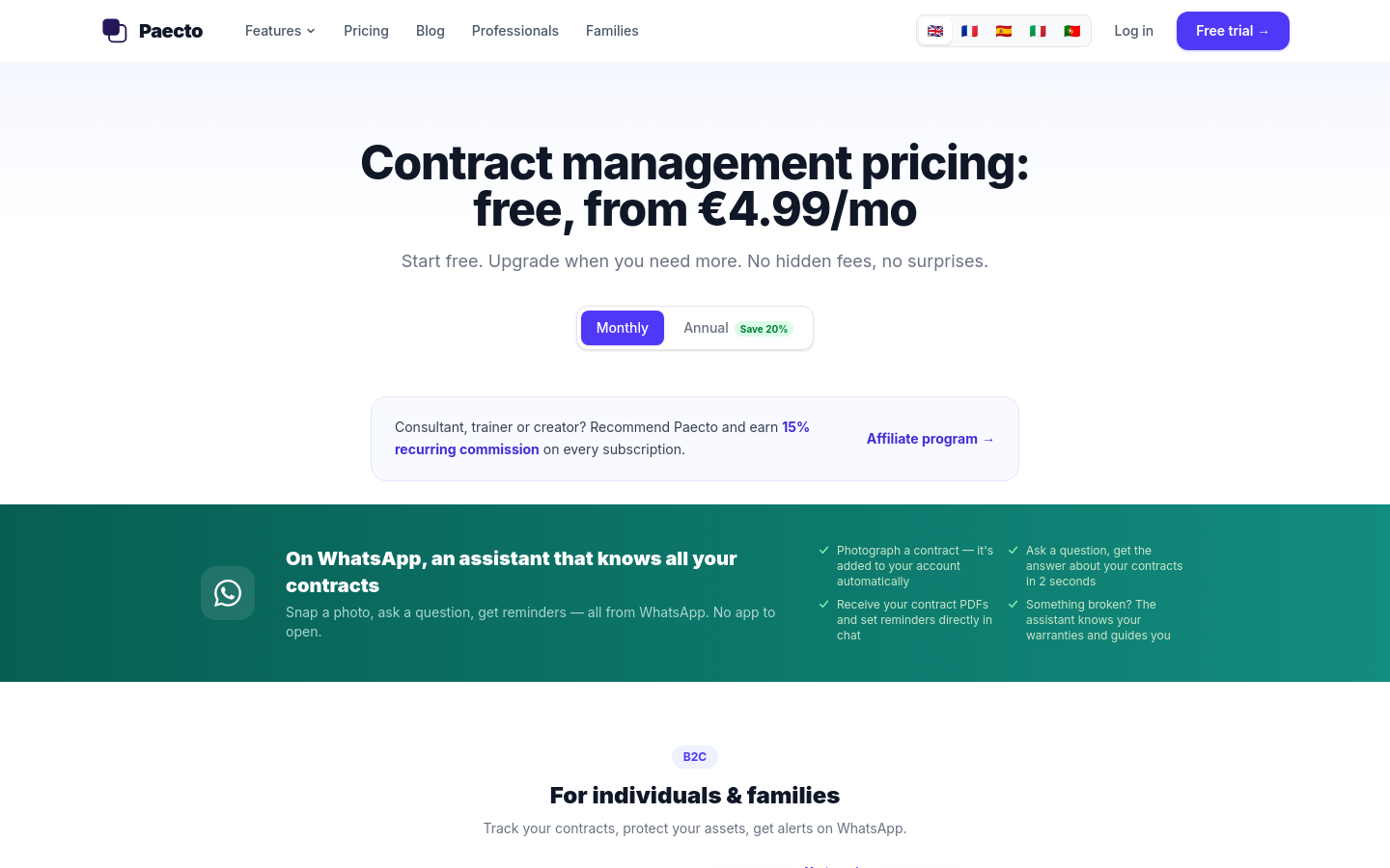 Pricing