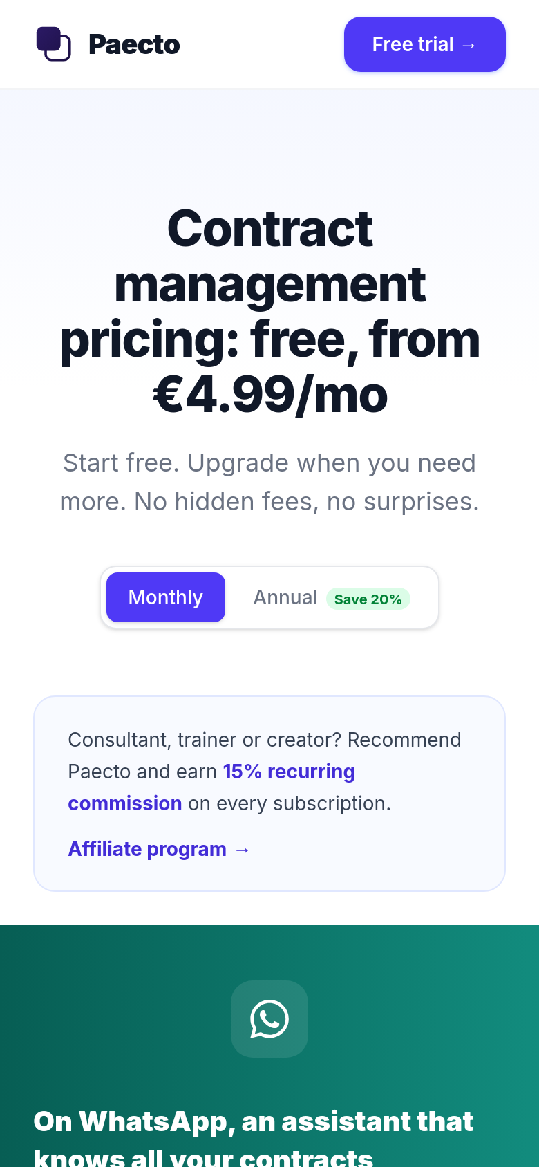 Pricing