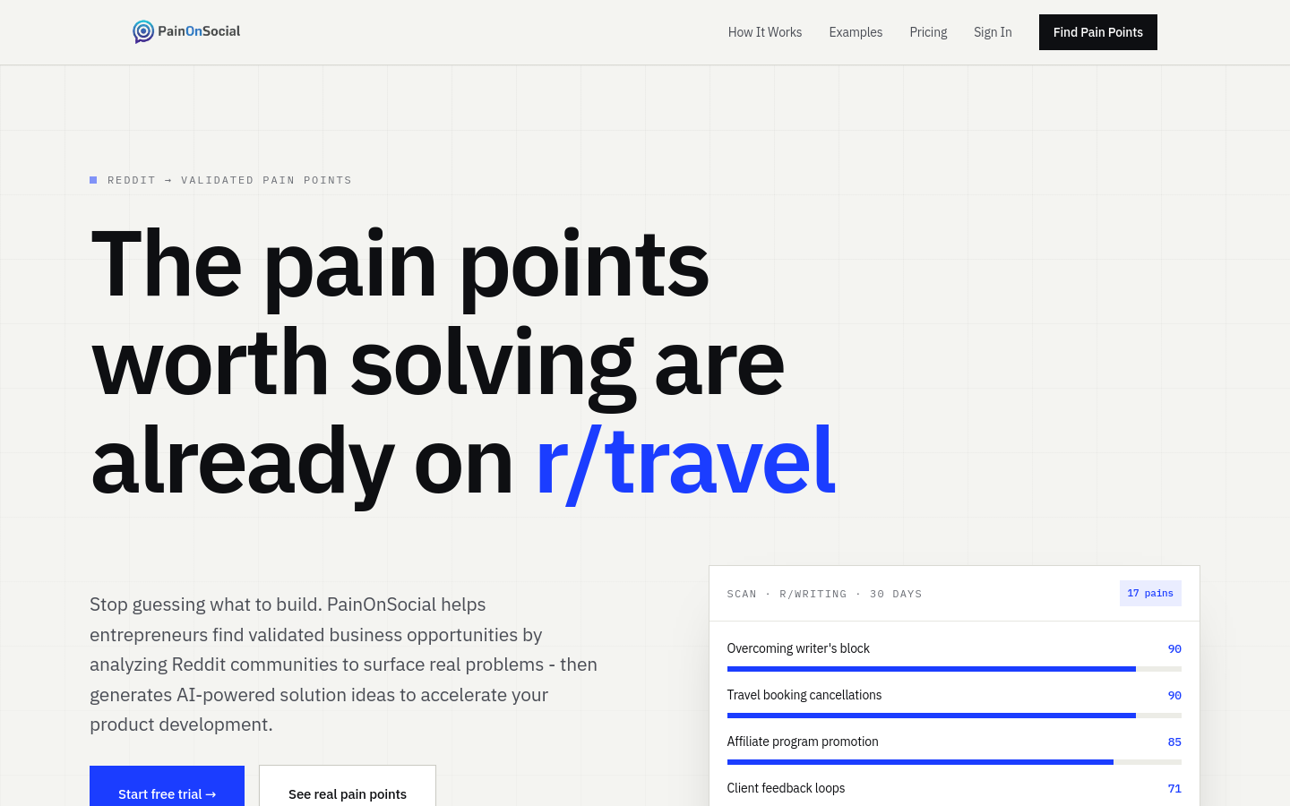 Captured Homepage / Lander