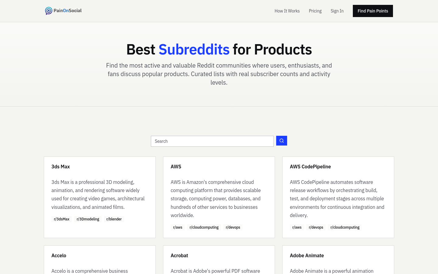 Products