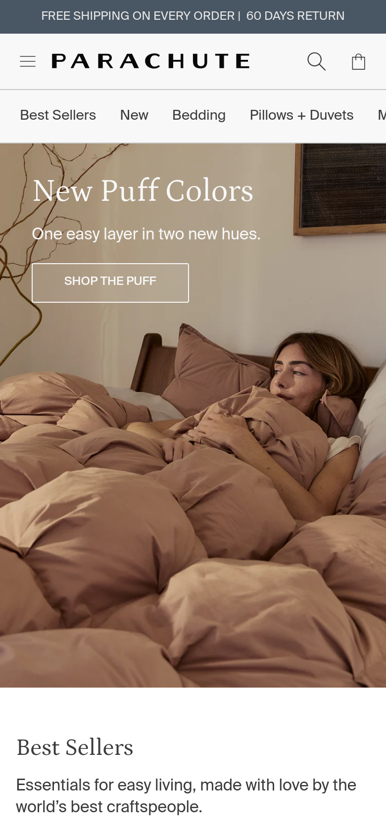 Homepage / Lander