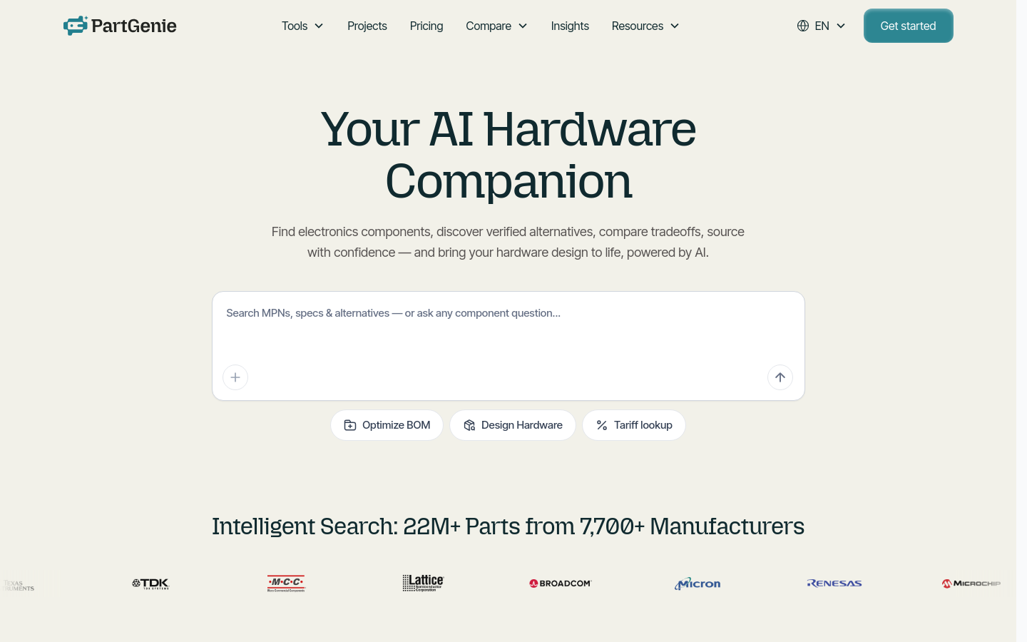 Captured Homepage / Lander