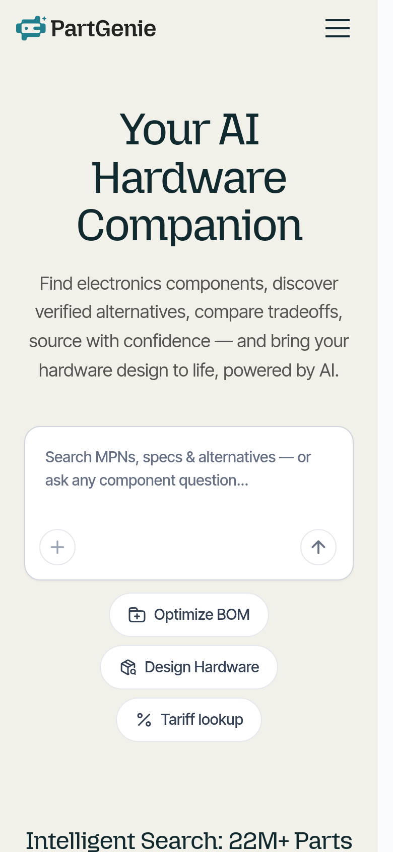 Homepage / Lander