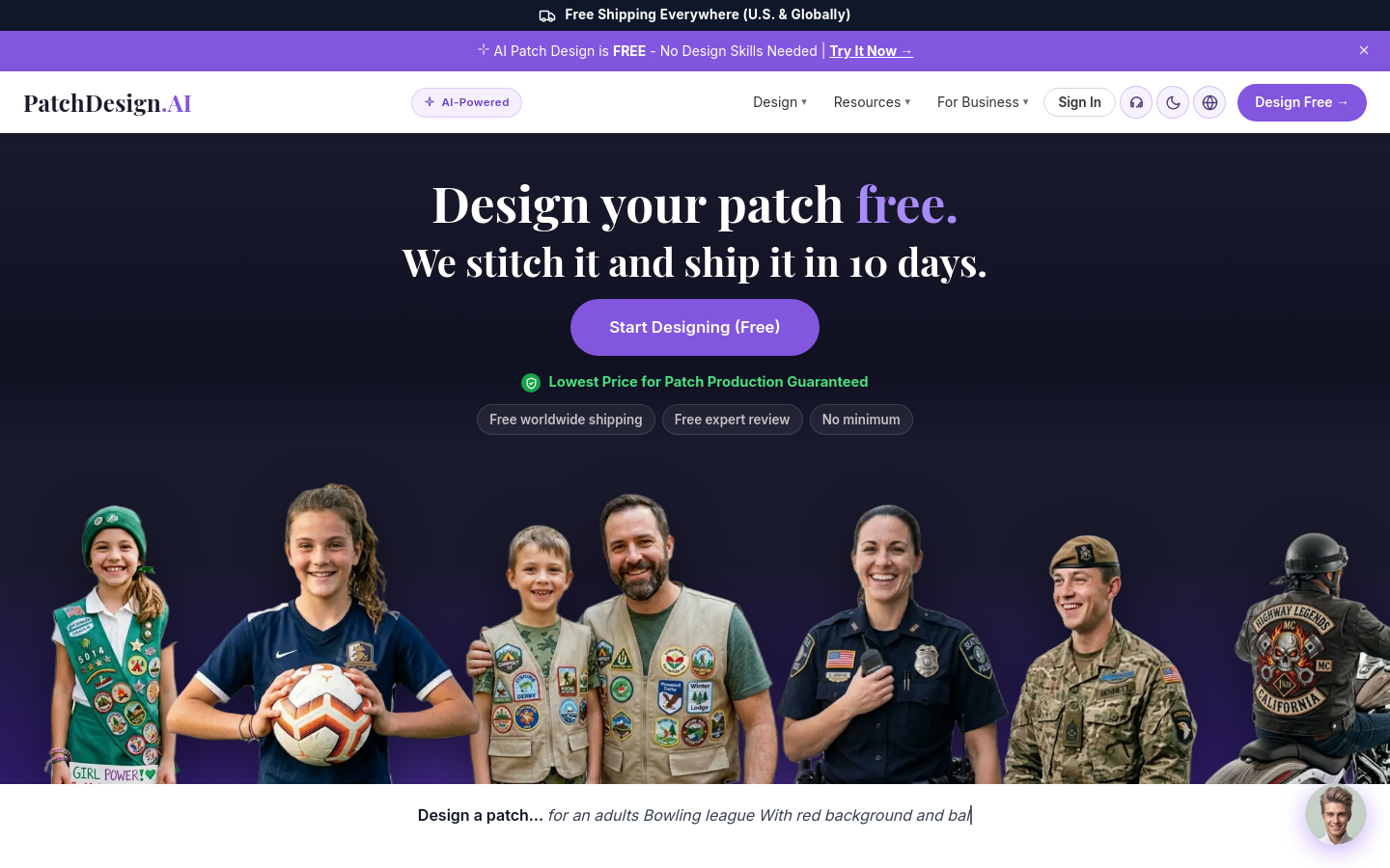 Captured Homepage / Lander
