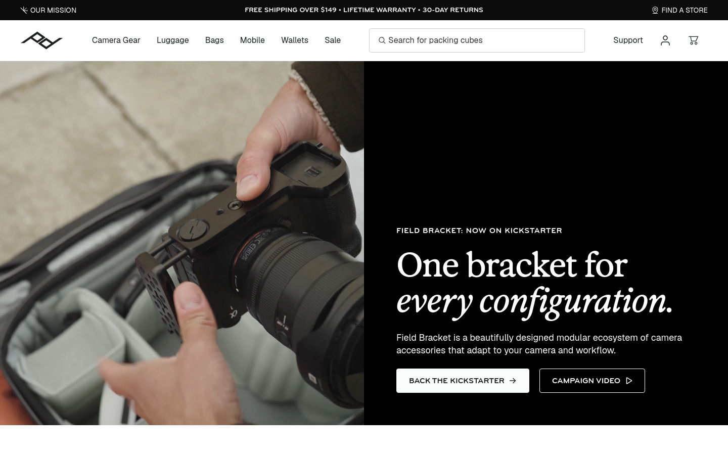 Captured Homepage / Lander