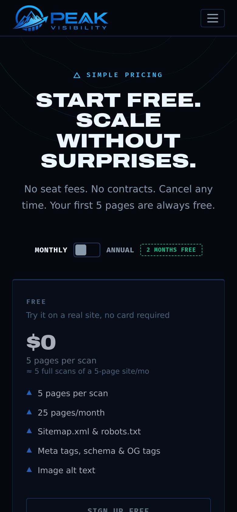 Pricing