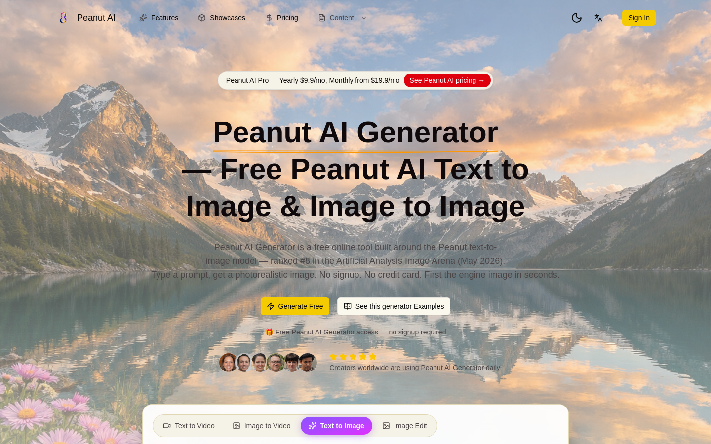 Captured Homepage / Lander