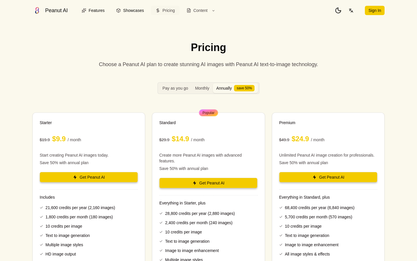 Pricing