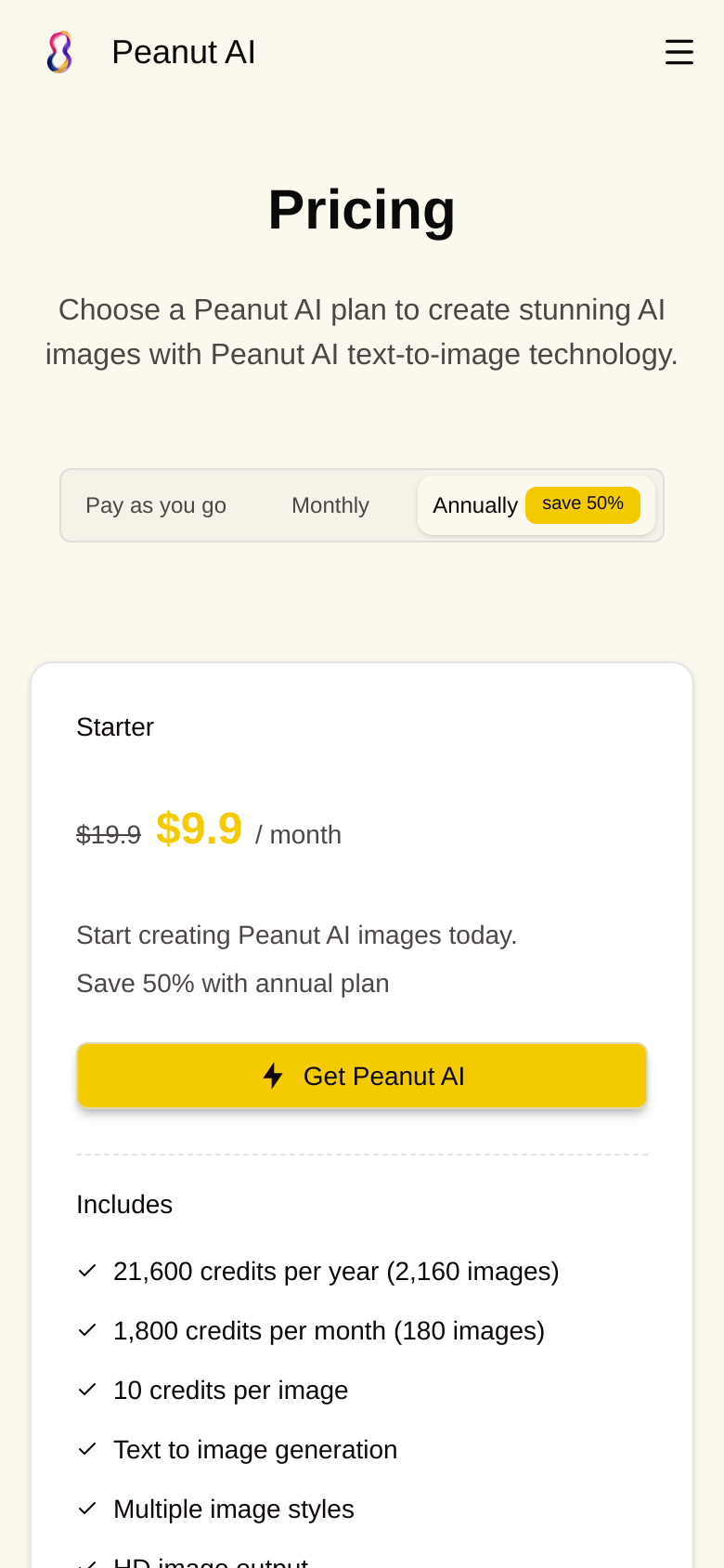 Pricing