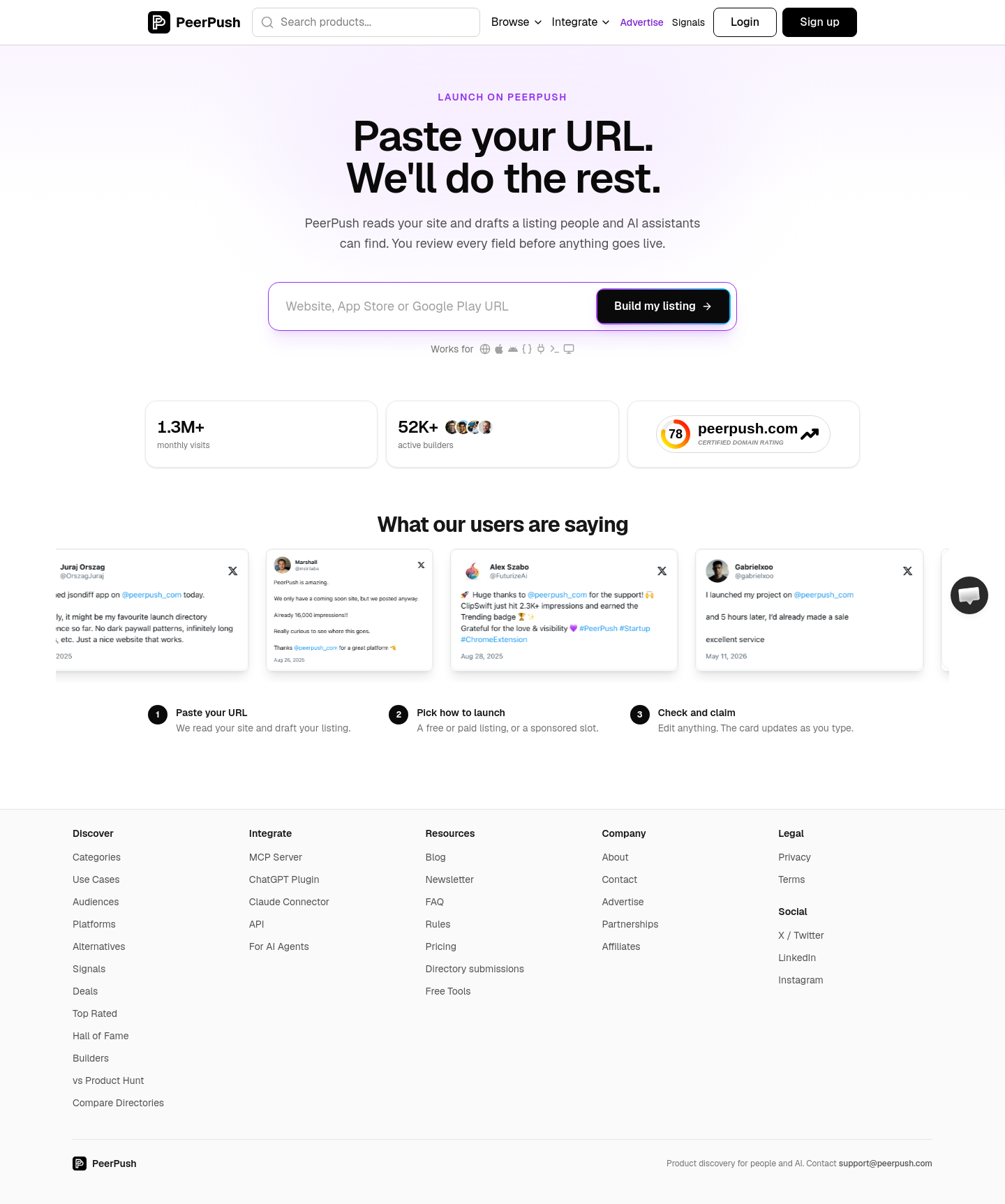 peerpush.com — 