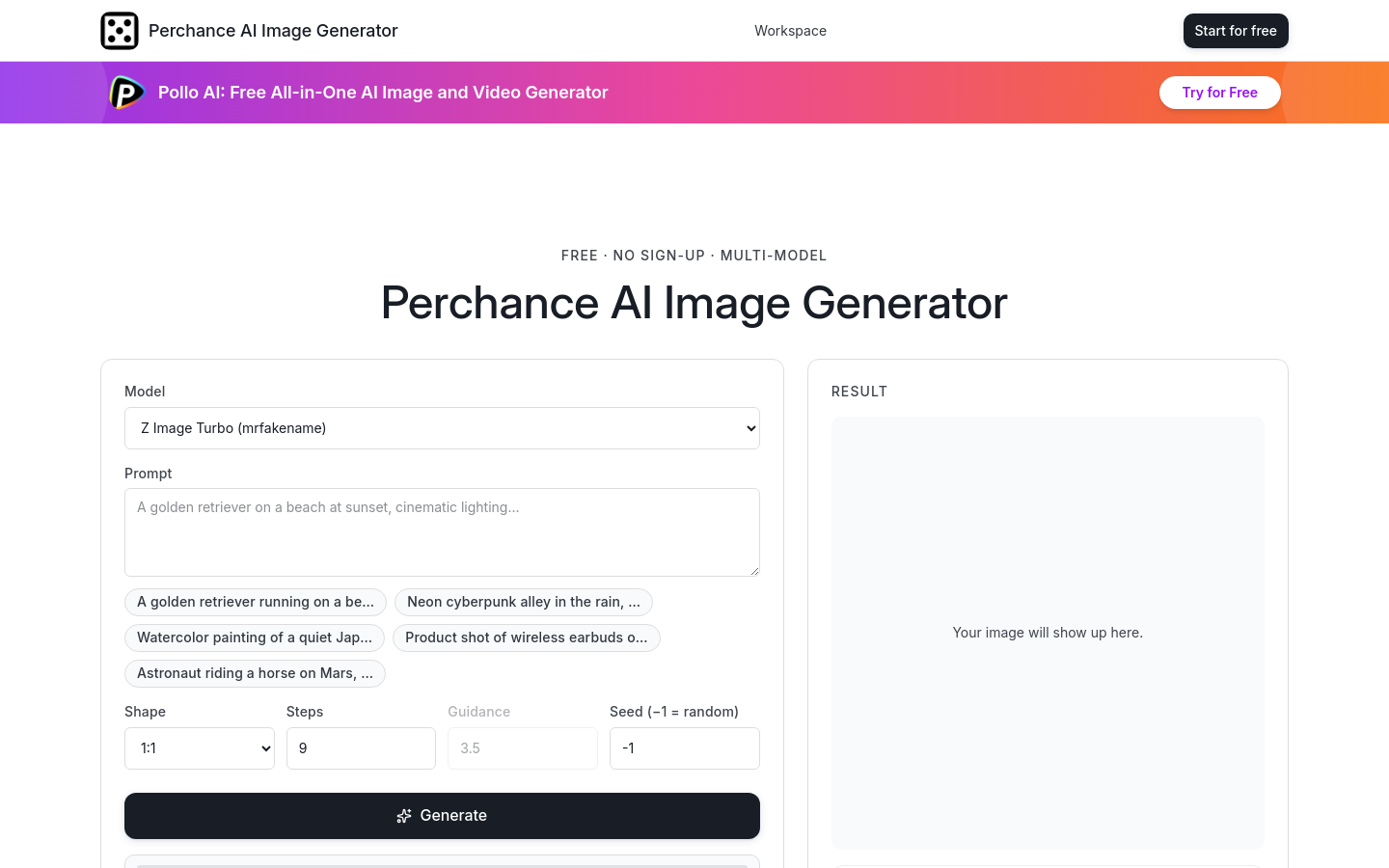 Captured Homepage / Lander