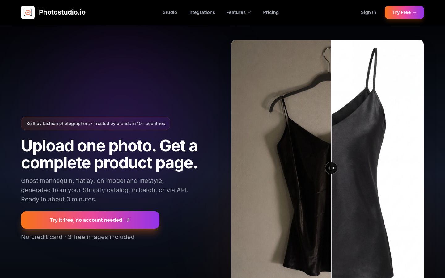 Captured Homepage / Lander