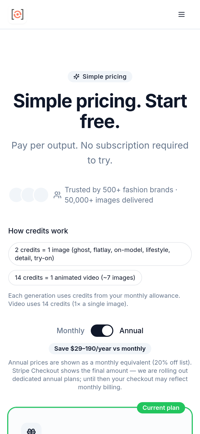 Pricing