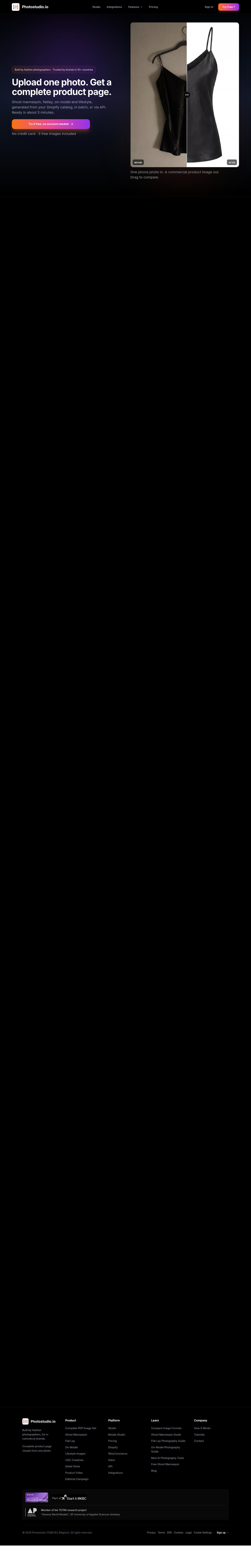 photostudio.io — The Trust Wall