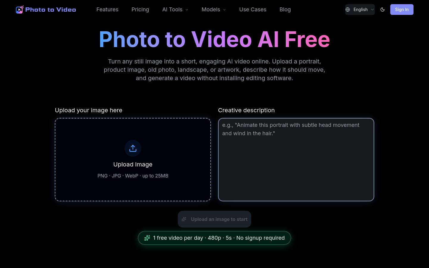 Captured Homepage / Lander