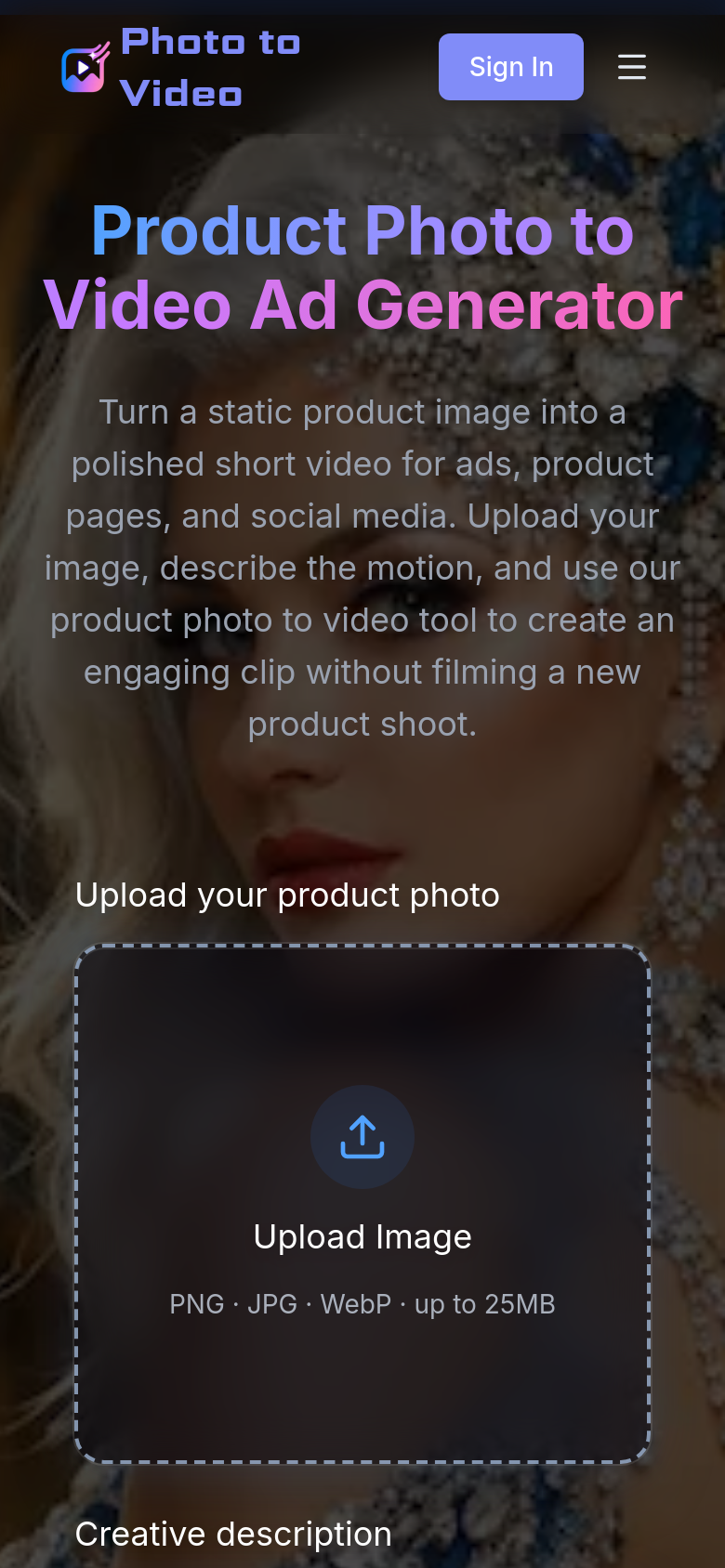 Product Photo To Video