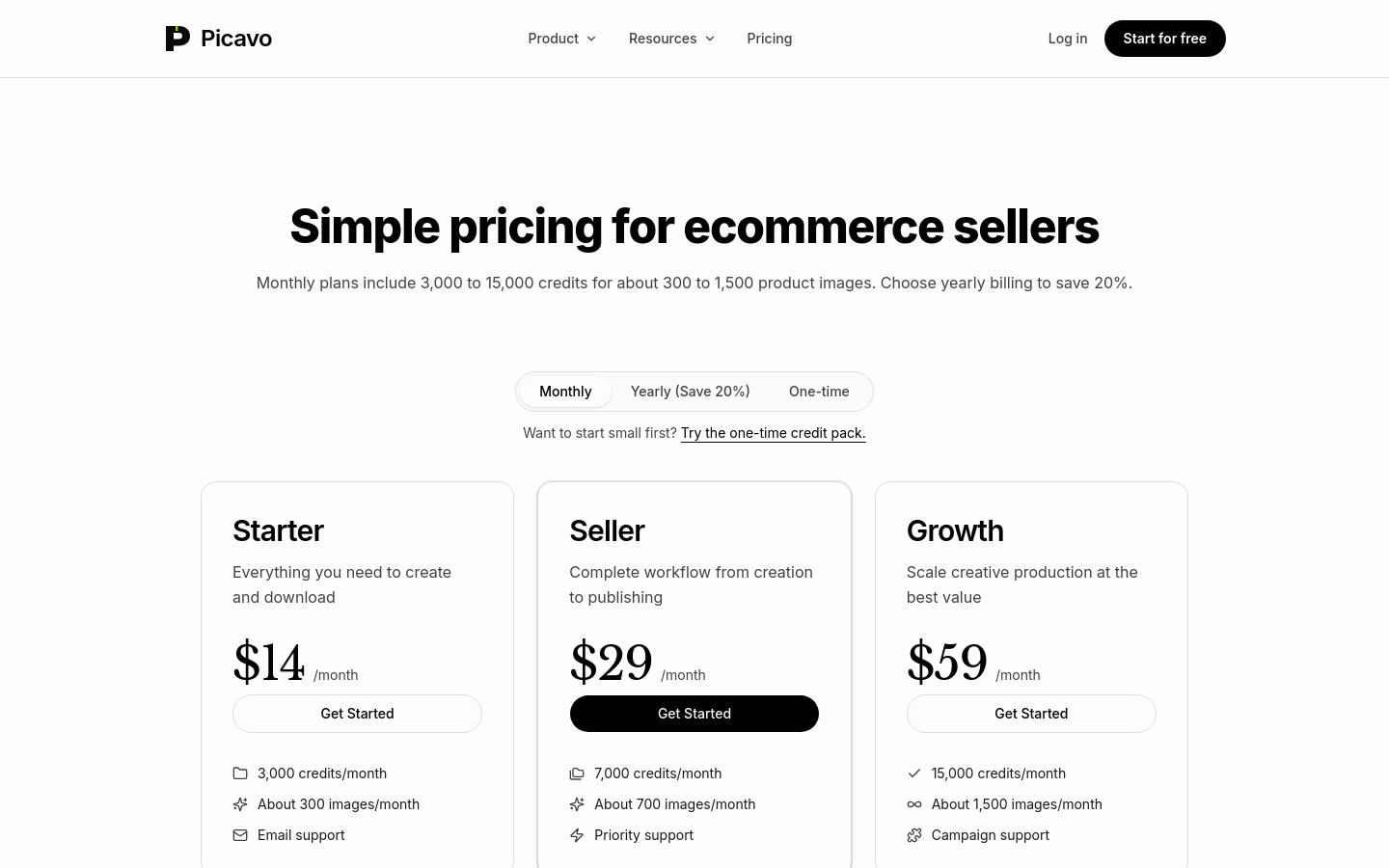 Pricing