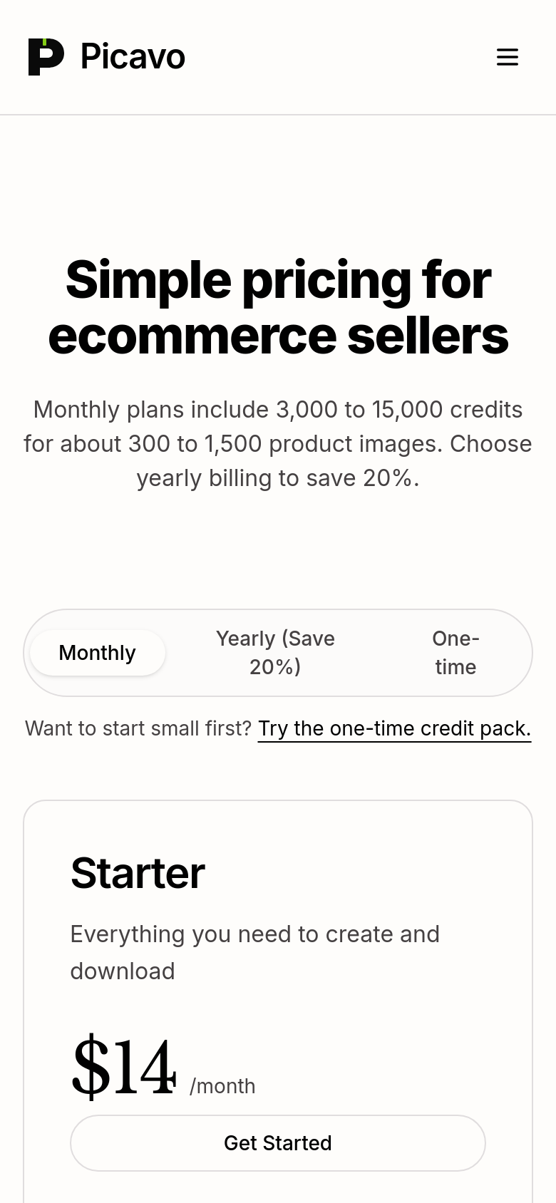 Pricing
