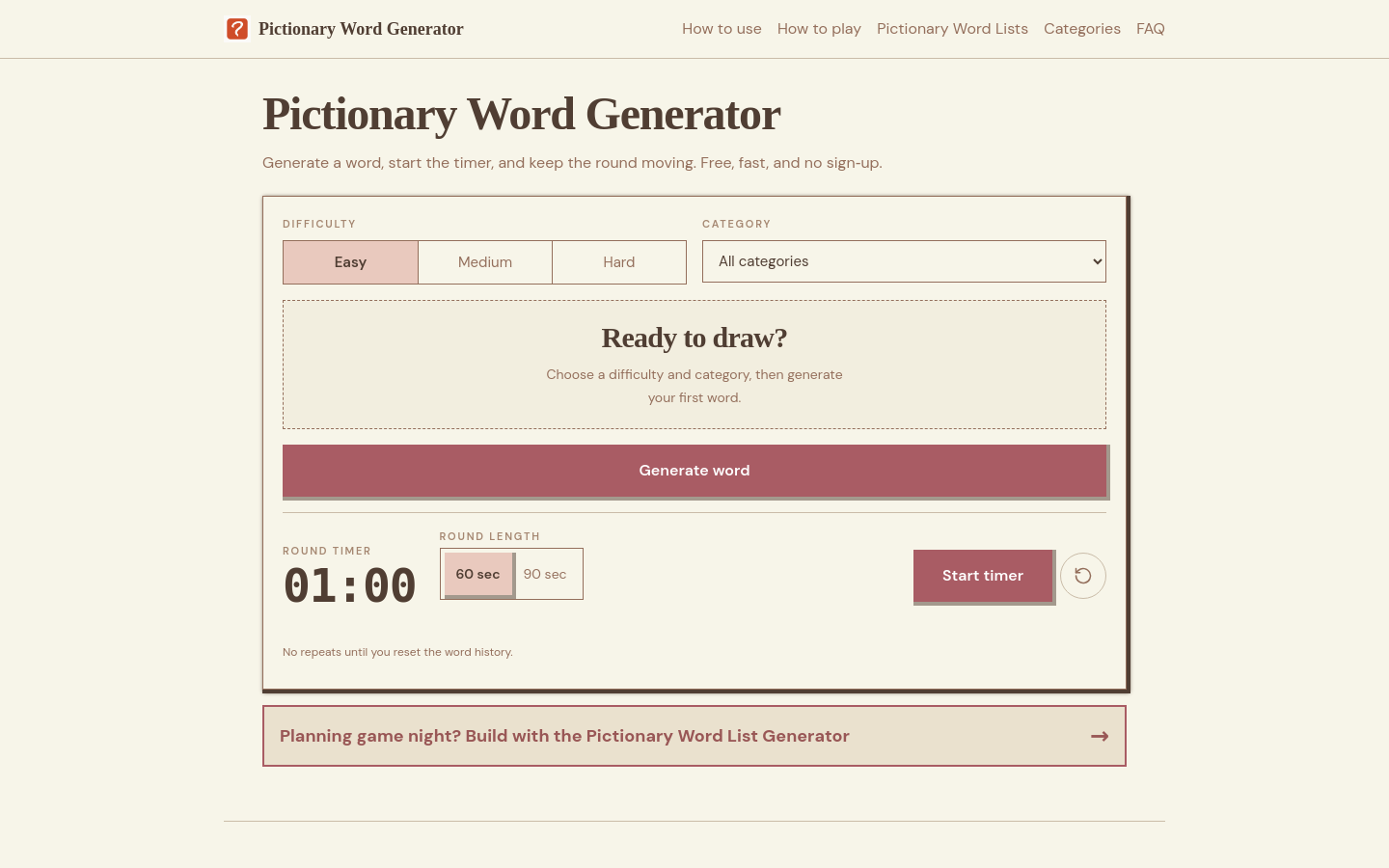 Captured Homepage / Lander