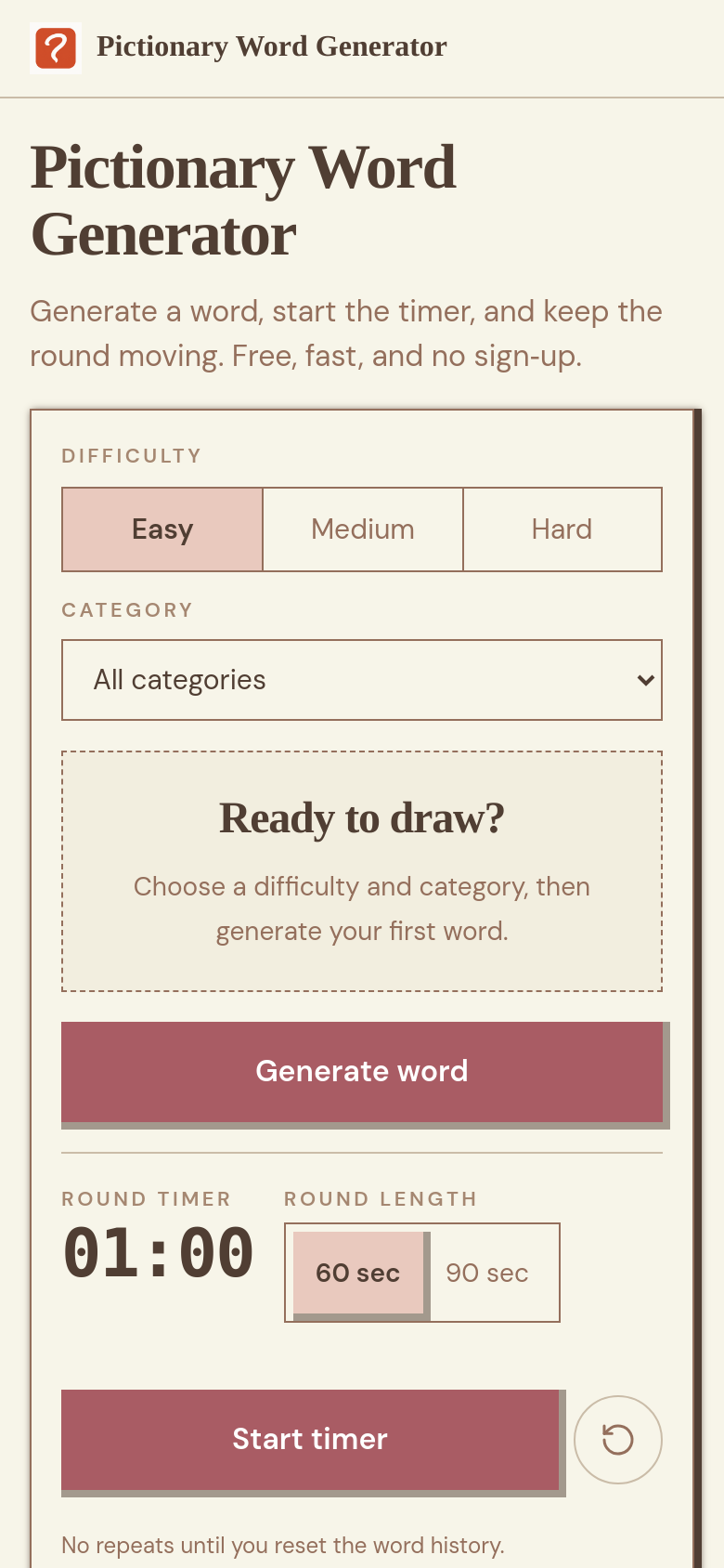 Homepage / Lander